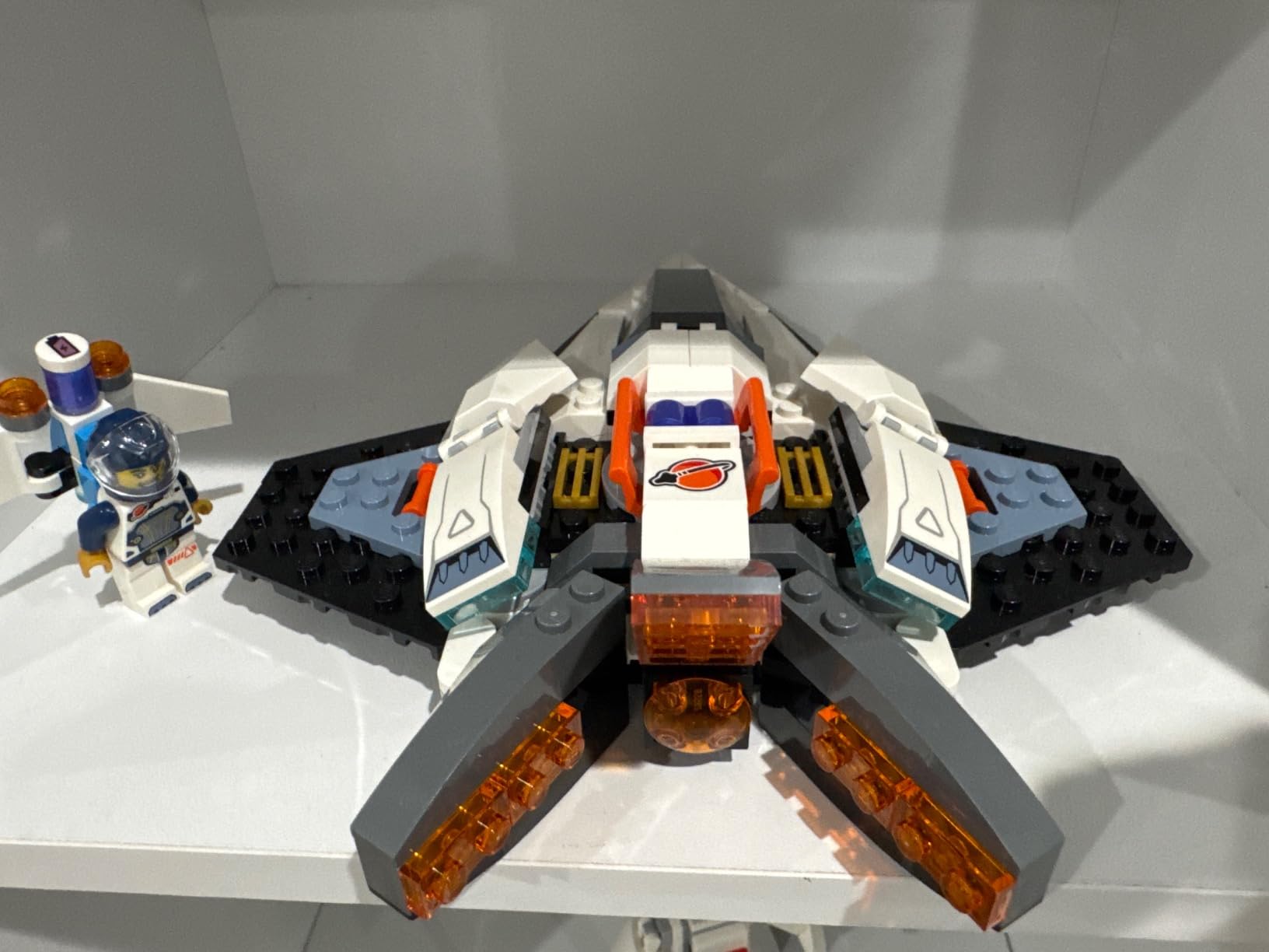 LEGO City Interstellar Spaceship Toy for Kids, Creative Play Space Building Set with Spacecraft Model, Drone, and Astronaut Figure, Building Toy for Boys, Girls and Kids Ages 6 and Up, 60430 customer photo 1
