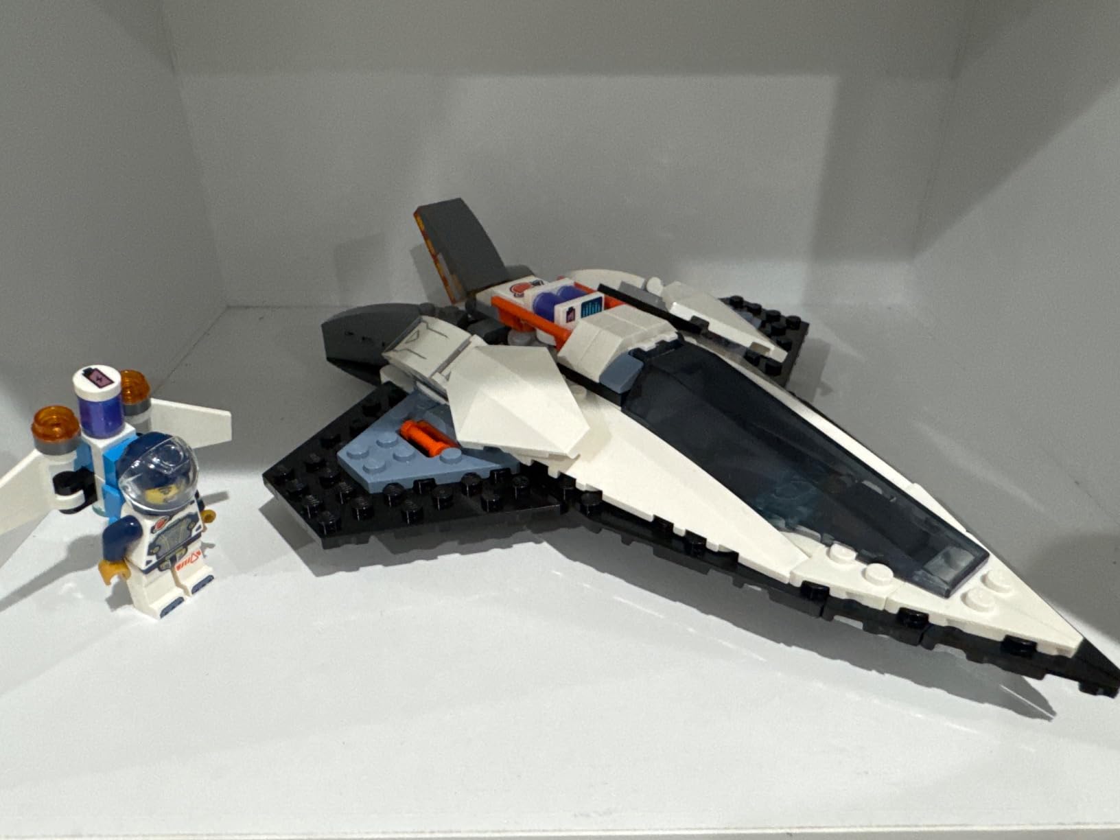 LEGO City Interstellar Spaceship Toy for Kids, Creative Play Space Building Set with Spacecraft Model, Drone, and Astronaut Figure, Building Toy for Boys, Girls and Kids Ages 6 and Up, 60430 customer photo 2