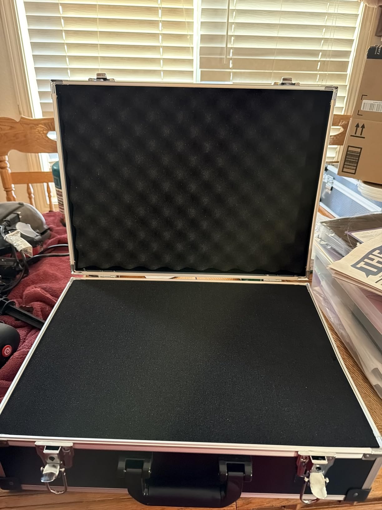 17in Aluminum Hard Case with DIY Customizable Foam Insert (16 x 11 x 5in Interior) customer photo 2