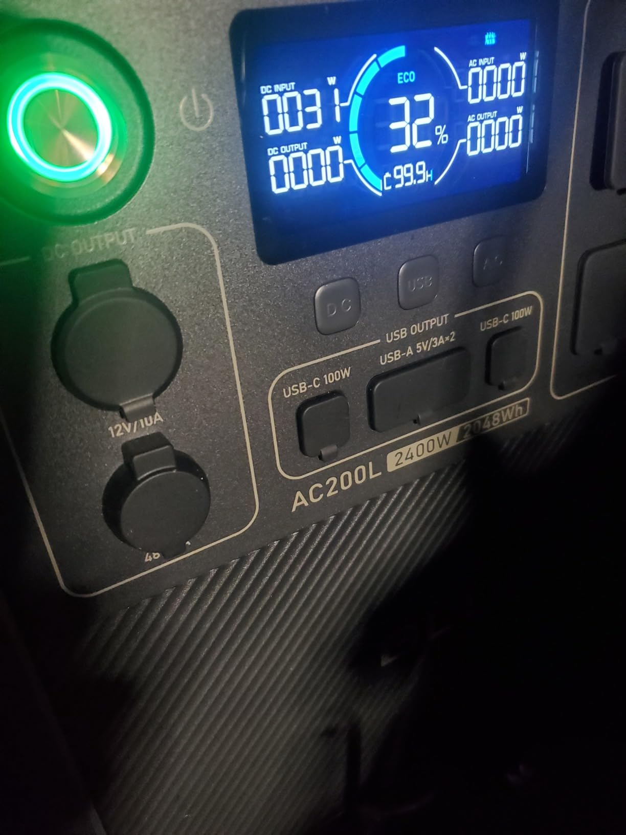 BLUETTI AC200L Portable Power Station 2048Wh 2400W LiFePO4 Battery | 3600W Power Lifting, Expandable to 8192Wh, 30A RV Output, Solar Generator for Camping, RV, Home Use, Emergency customer photo 1