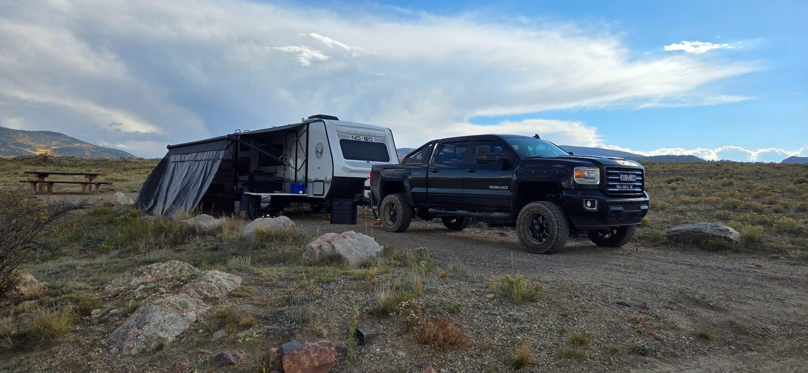 RV Awning Sun Shade Screen 8'x17'3''(Fit for 18' Awning),Black Mesh Shade Screen with Zipper,Universal Trailer Camper Awning Screen with Complete Kits,Improves Shadow and Privacy. customer photo 2