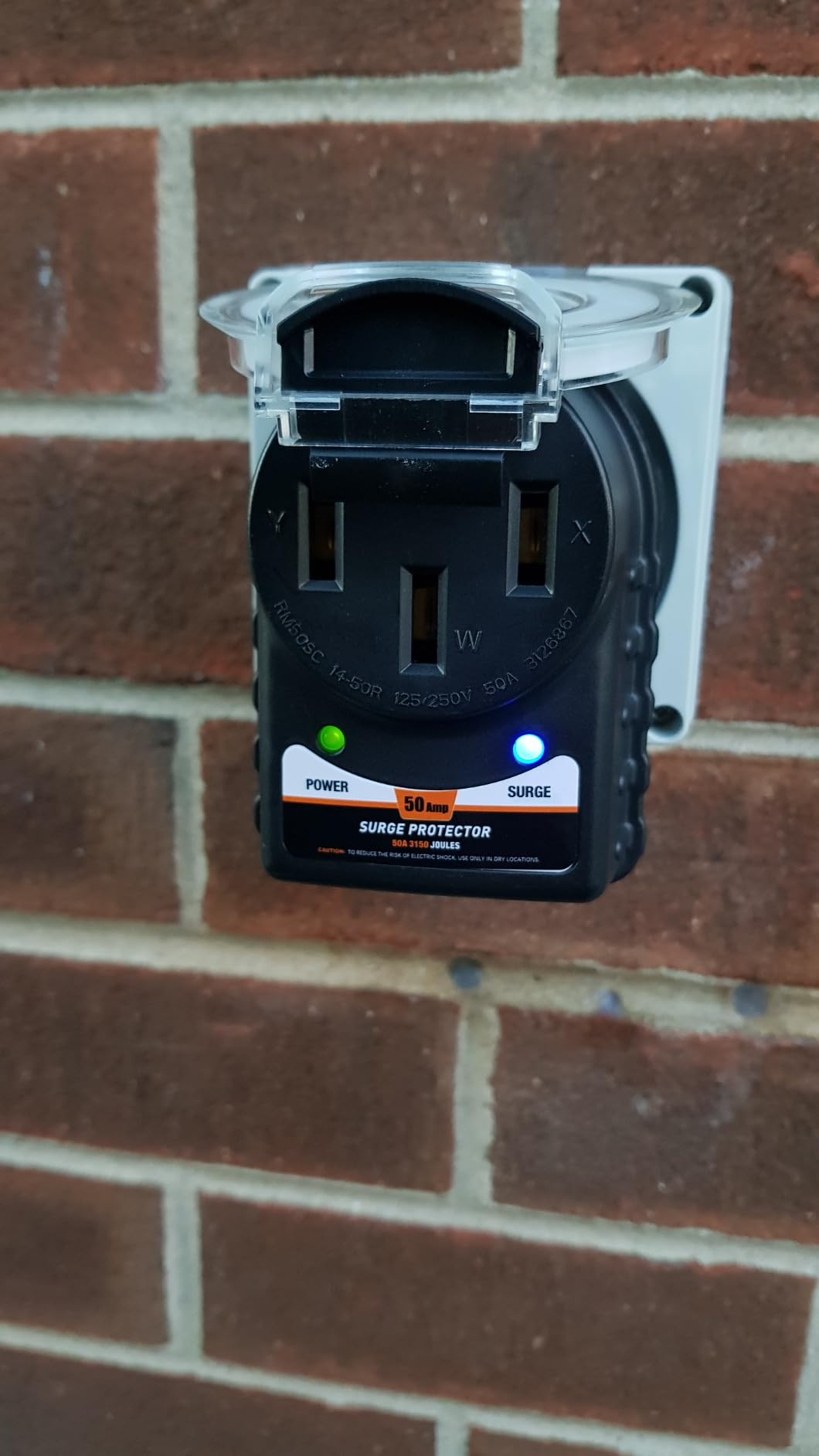Nilight 50 Amp RV Surge Protector ETL Listed 14-50P 14-50R customer photo 2