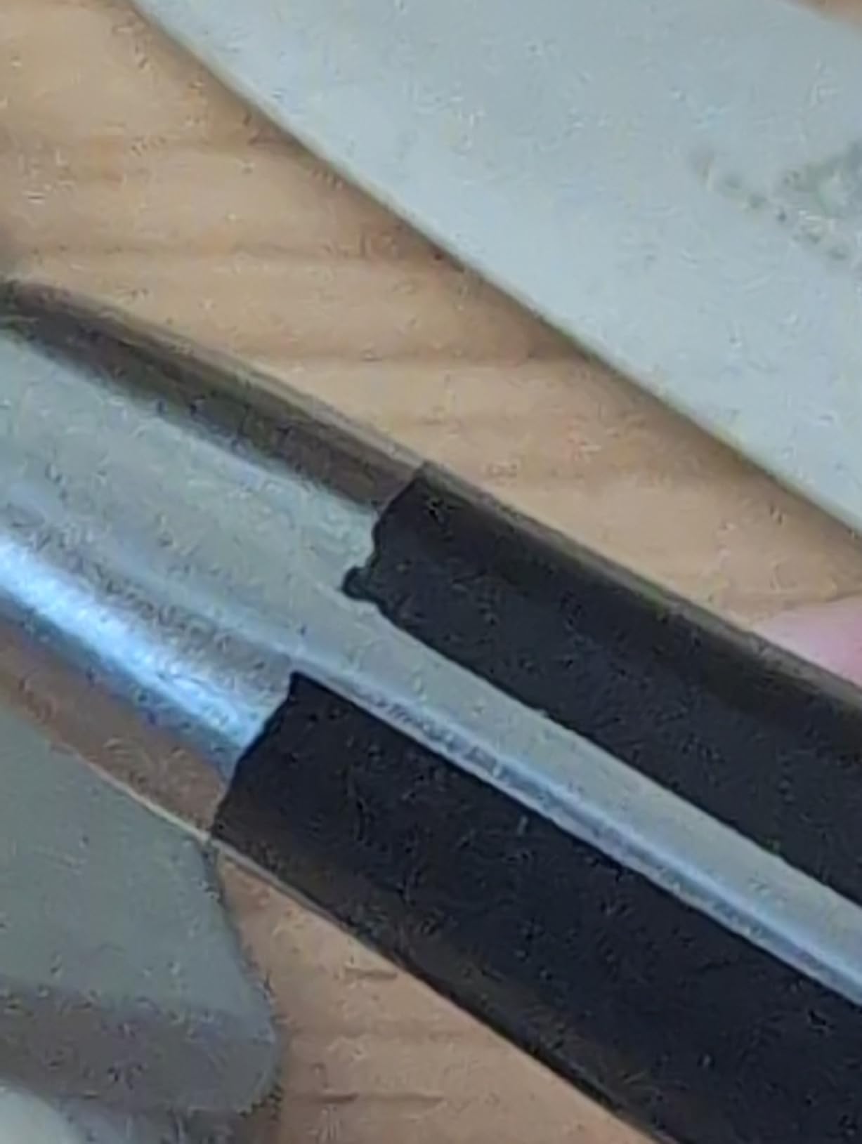 CoquusAid Steak Knives Set of 6, Non Serrated Dinner Knives with Rest customer photo 2