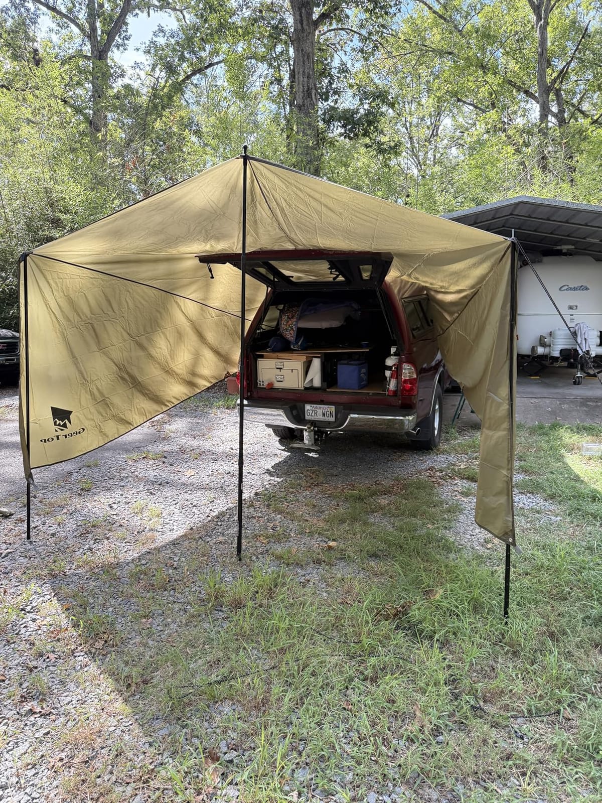 GEERTOP Car Tailgate Awning 19 x 16 FT, Waterproof Camping Shelter customer photo 1
