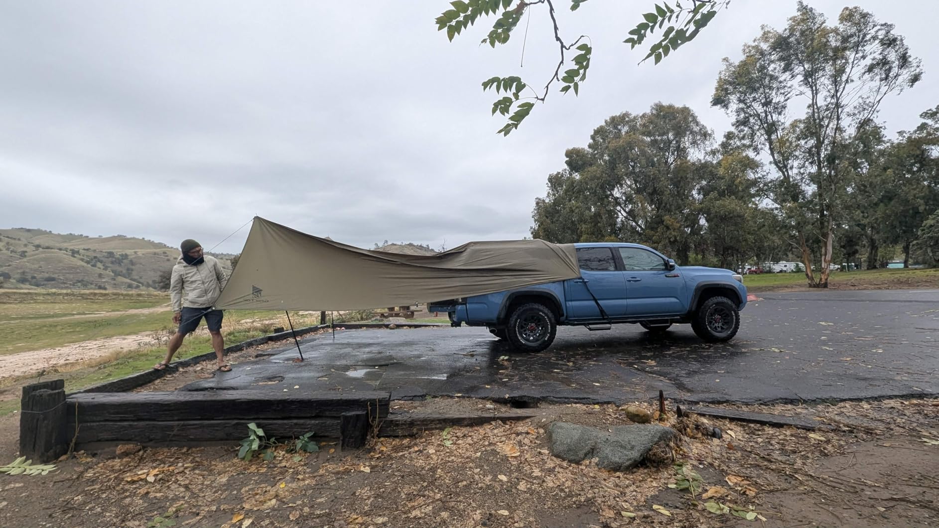 GEERTOP Car Tailgate Awning 19 x 16 FT, Waterproof Camping Shelter customer photo 2