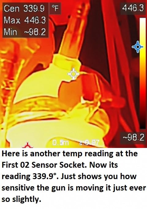 HF96 Thermal Camera with AI Scene Detection, Laser Pointer, -4°F~1022°F | 240x240 Super Resolution, Thermal Imaging Camera for HVAC Electrical Building Inspection, 25Hz Infrared Camera, 11h Runtime customer photo 1
