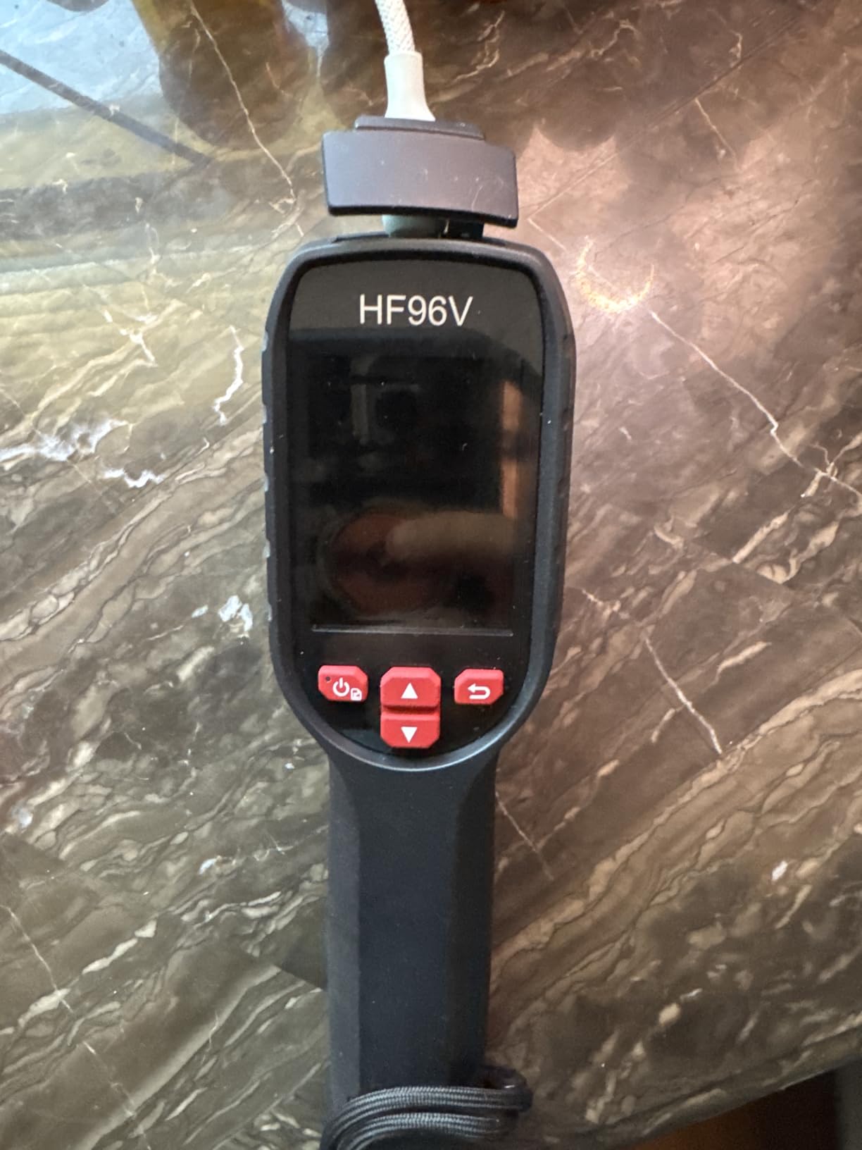 HF96V Thermal Camera with Visual Camera & Laser Pointer, Intelligent Scene Detection, 240 * 240 Super Resolution Thermal Imaging Camera,25 Hz, 50° FOV, -4°F to 1022°F, IP54 Infrared Camera customer photo 2