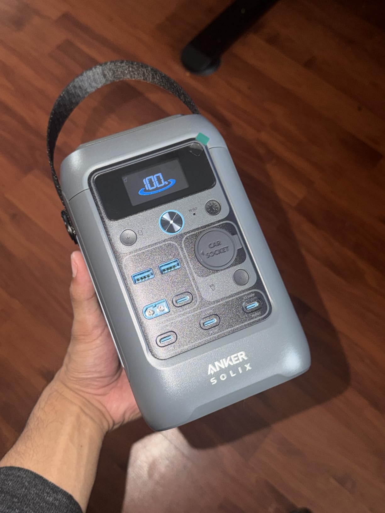 Anker SOLIX C300 DC Portable Power Station, 288Wh, 300W, Outdoor Camping customer photo 1