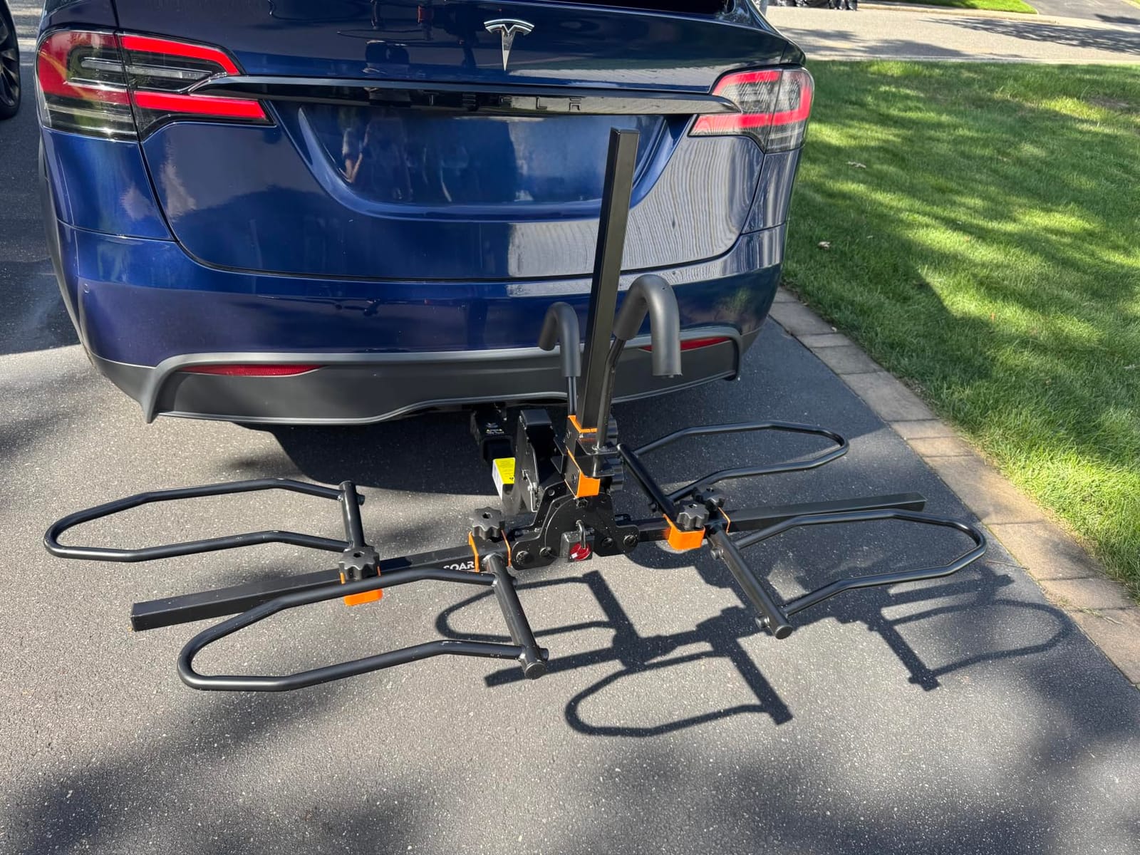 Platform 2 EBike Rack for Car Hitch Bike Rack for SUV RV Trucks Carrier Bicycle Car Racks 2-inch Receiver (EBIKE Rack) customer photo 1