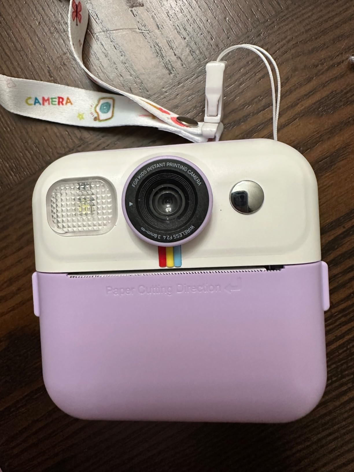 Kids Instant Print Camera, Christmas Birthday Gifts for Girls Boys Purple | Children Digital Camera with 32GB Card, Game, Music, 1080P Video Kids Print Camera, 3-10 Year Old Girls Portable Kids Toys customer photo 2