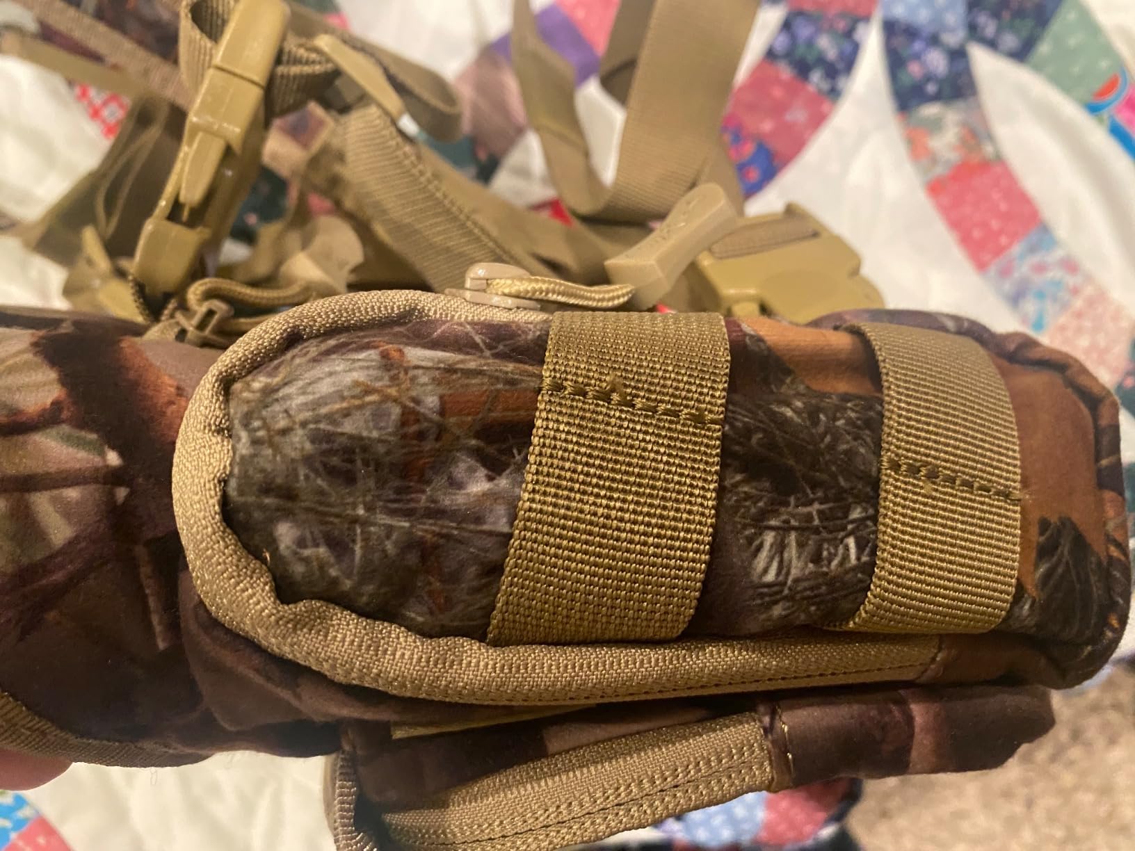 AMHEH Binocular Harness Chest Pack for Hunting with Rangefinder Pocket customer photo 2