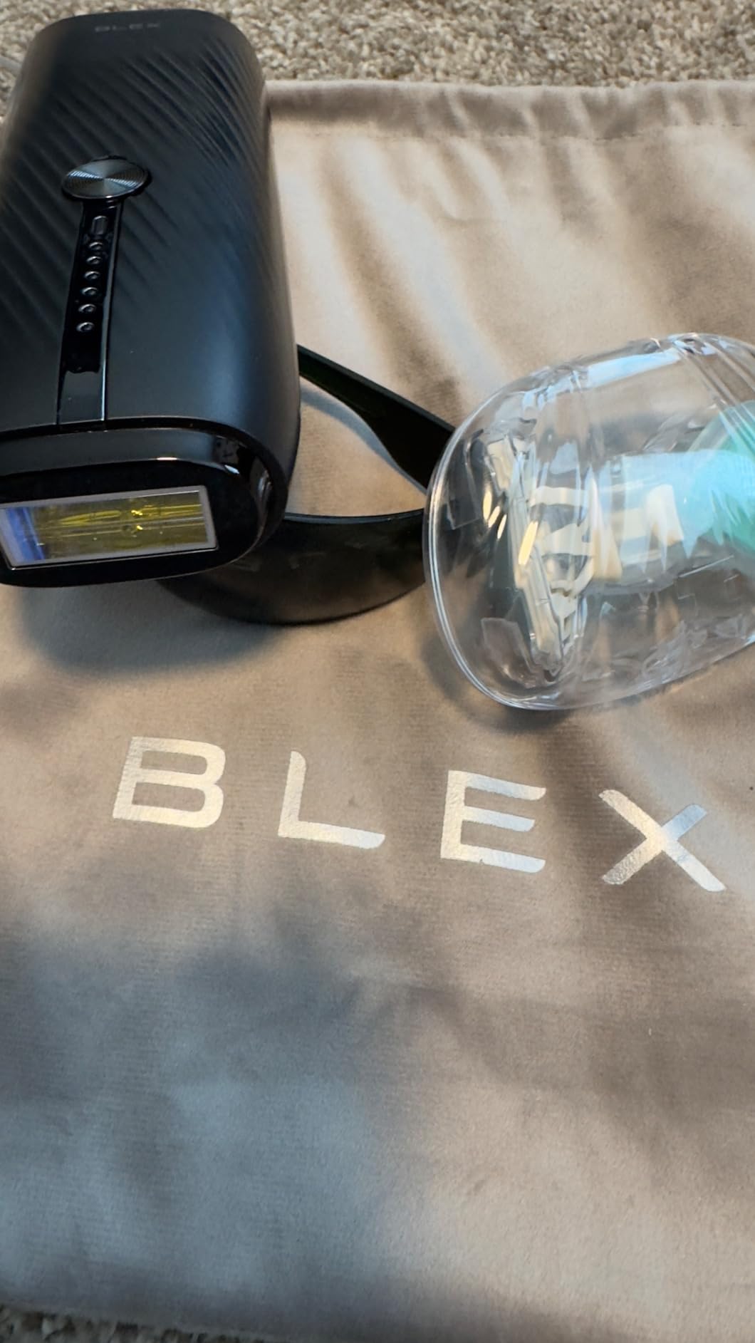 Blex Laser Hair Removal for Women and Men, IPL Hair Removal Device Effective in 2 Weeks, with Ultra-Fast 0.2s Light Emission, Comfortable and Painless, Black customer photo 2