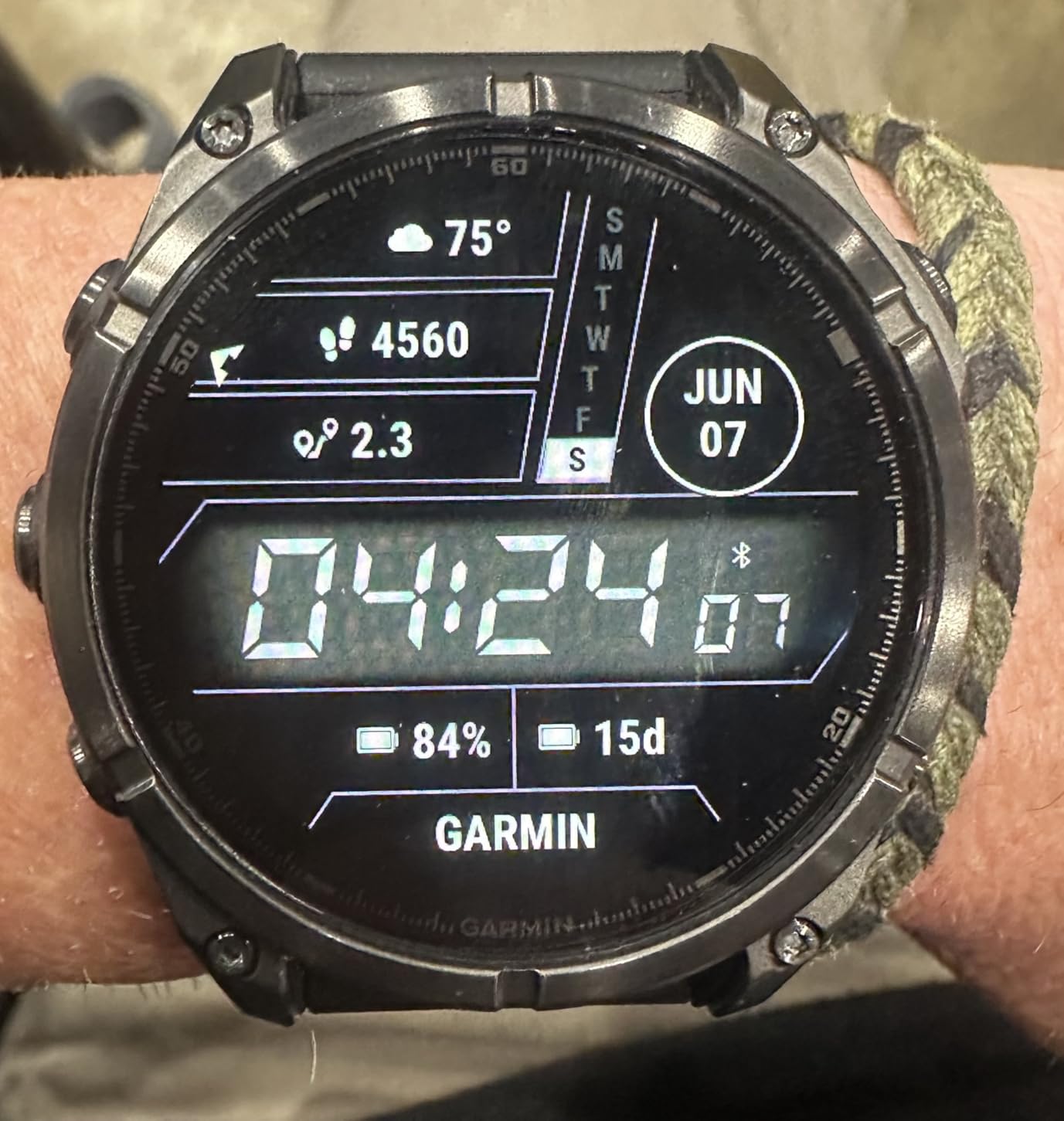 Garmin fēnix® 8, 47mm, Black | Premium Multisport Smartwatch, AMOLED Display, GPS, Built-In Flashlight, Dive-Rated, Built-In Speakers & Mic customer photo 2