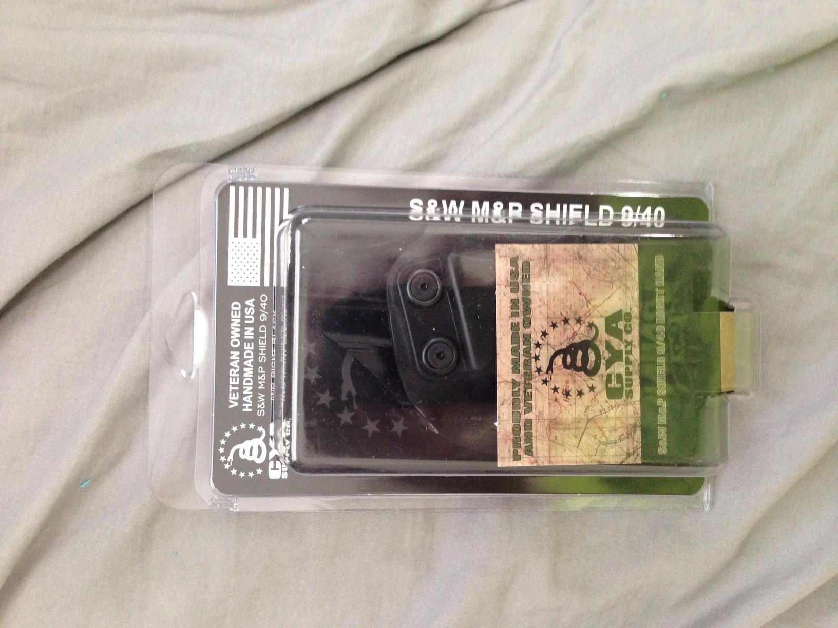 CYA Supply Co. Base IWB Concealed Carry Holster Veteran Owned Made in USA - Fits customer photo 2