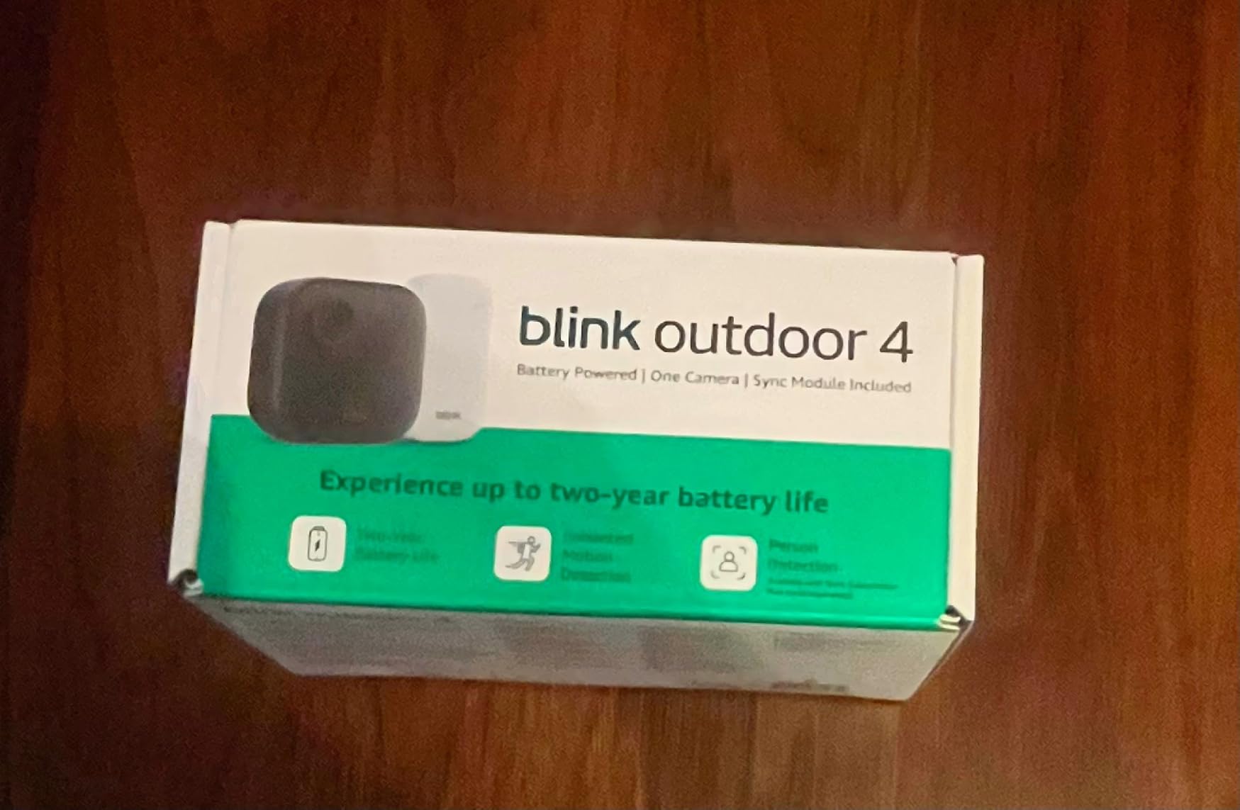 Blink Outdoor 4 - Wireless smart security camera, two-year battery life, 1080p HD day and infrared night live view, two-way talk. Sync Module Core included - 3 camera system customer photo 2
