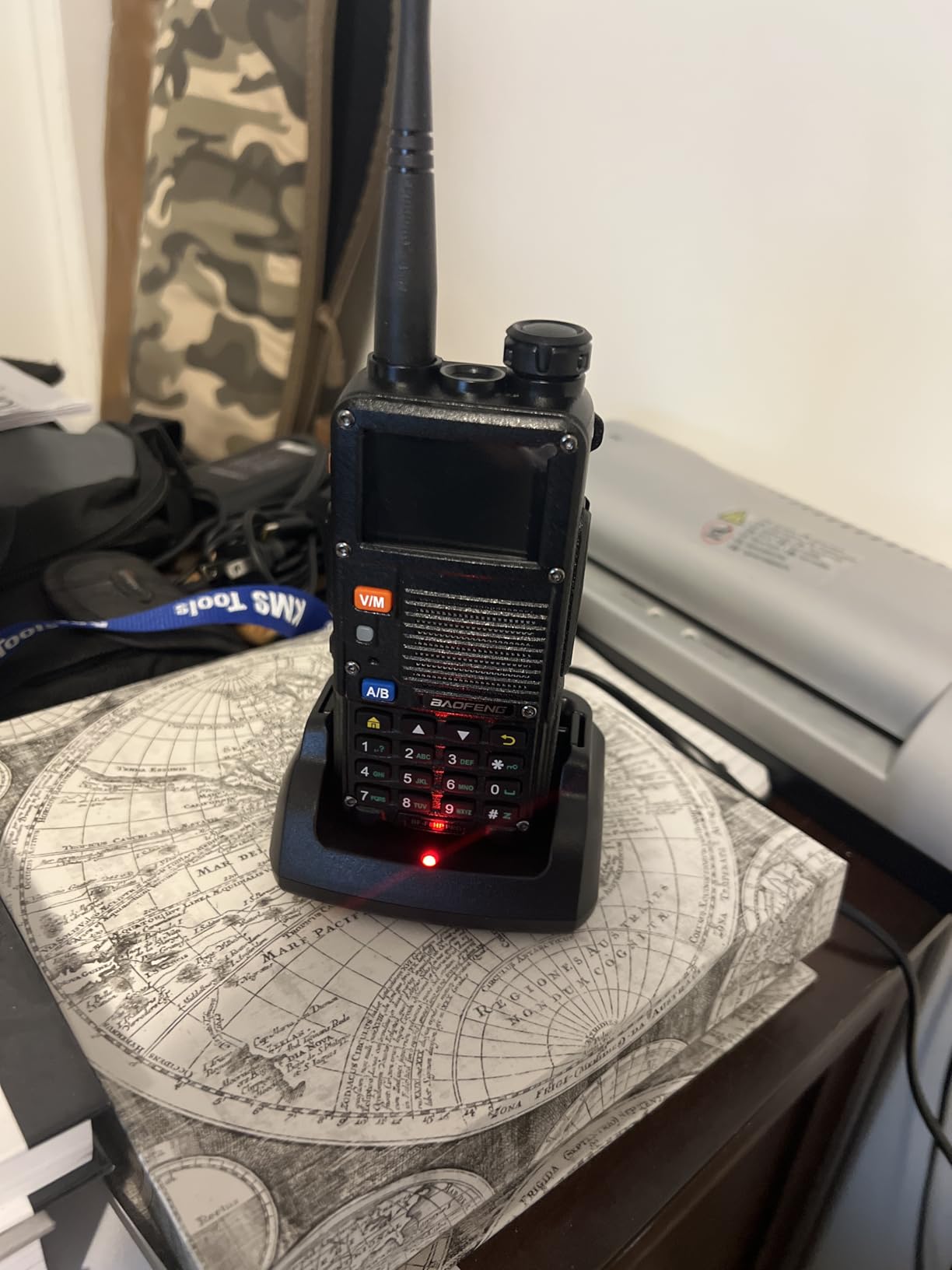 BF-F8HP PRO Tri-Band Ham Radio, Clear English Menus, 1,000 Memories, Updatable Firmware, Airband & NOAA Reception, USB-C Charging customer photo 1