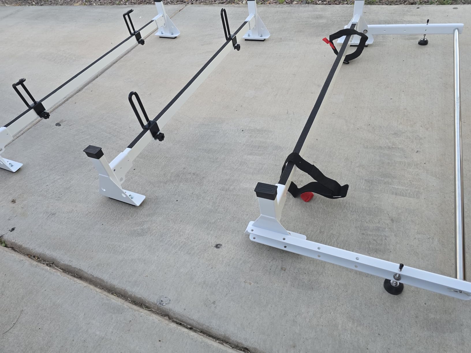 MELIPRON Van Roof Ladder Rack with Rear Roller Fit for RAM ProMaster customer photo 1