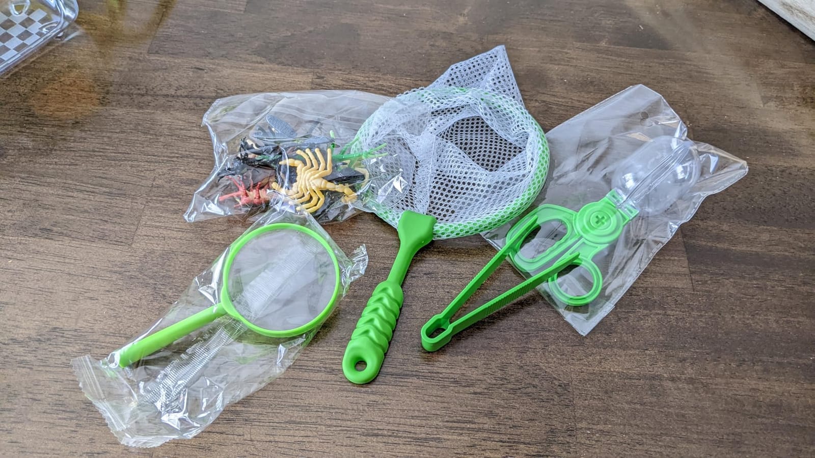 Bug Catcher for Kids, 17 PCS Bug Catching Kit with Bug Collector Toy Bugs | Butterfly Net Magnifying Glass Insect Catcher Tweezers, Outdoor Explorer Kit for Kids Age 3 4 5 6 7 8 customer photo 1