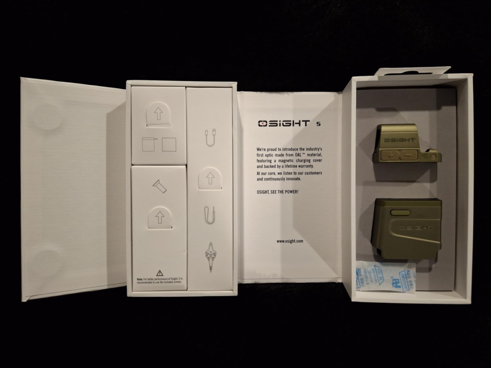 OSIGHT S Enclosed Red Dot Sight, 2&32 MOA Multi-Reticle, RMSc Footprint customer photo 1