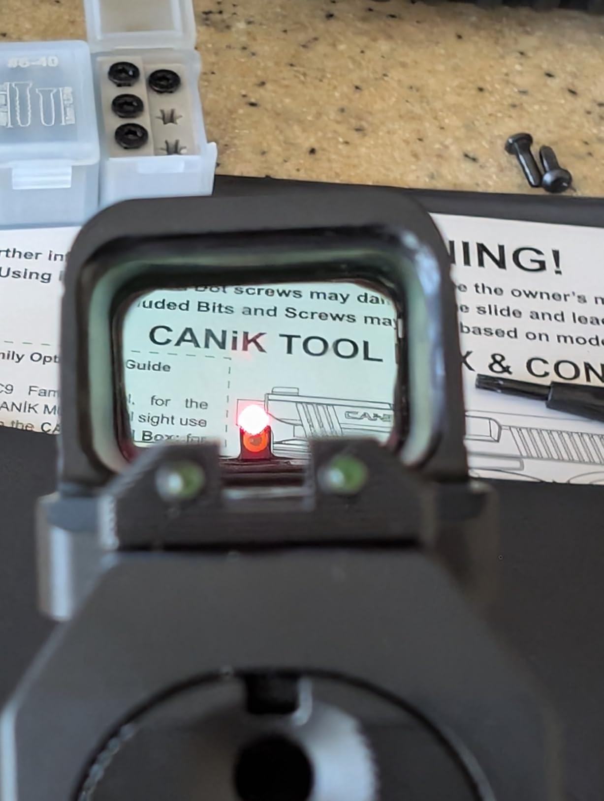 OSIGHT S Enclosed Red Dot Sight, 2&32 MOA Multi-Reticle, RMSc Footprint customer photo 2