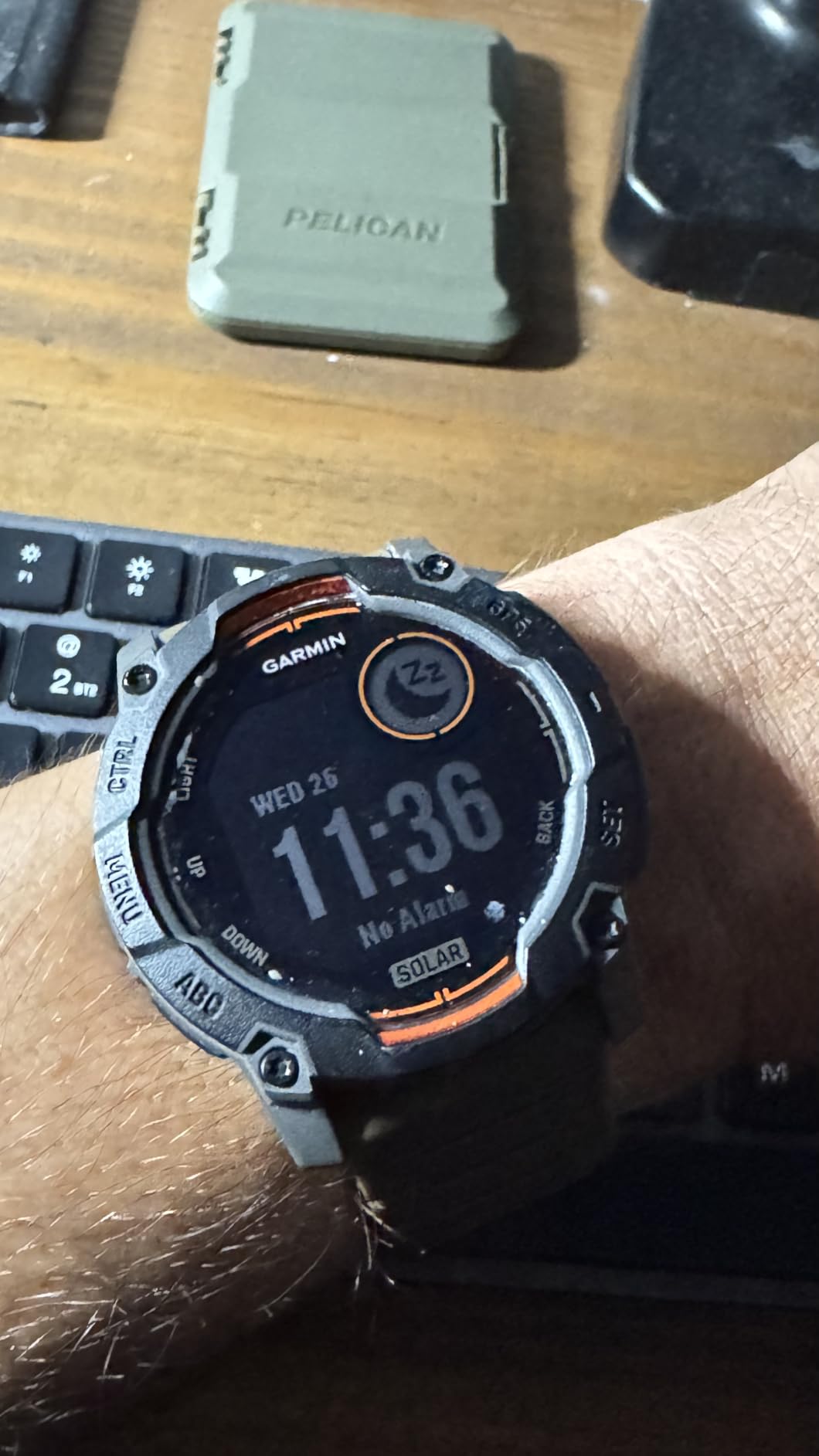 Garmin Instinct 3 Solar, Rugged GPS Smartwatch, 50mm, Charcoal customer photo 2