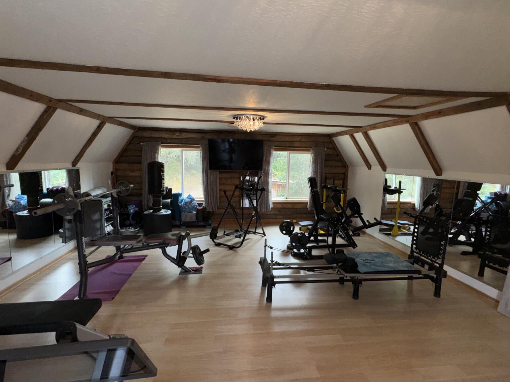 LOAAO Home Gym Mirror, 63