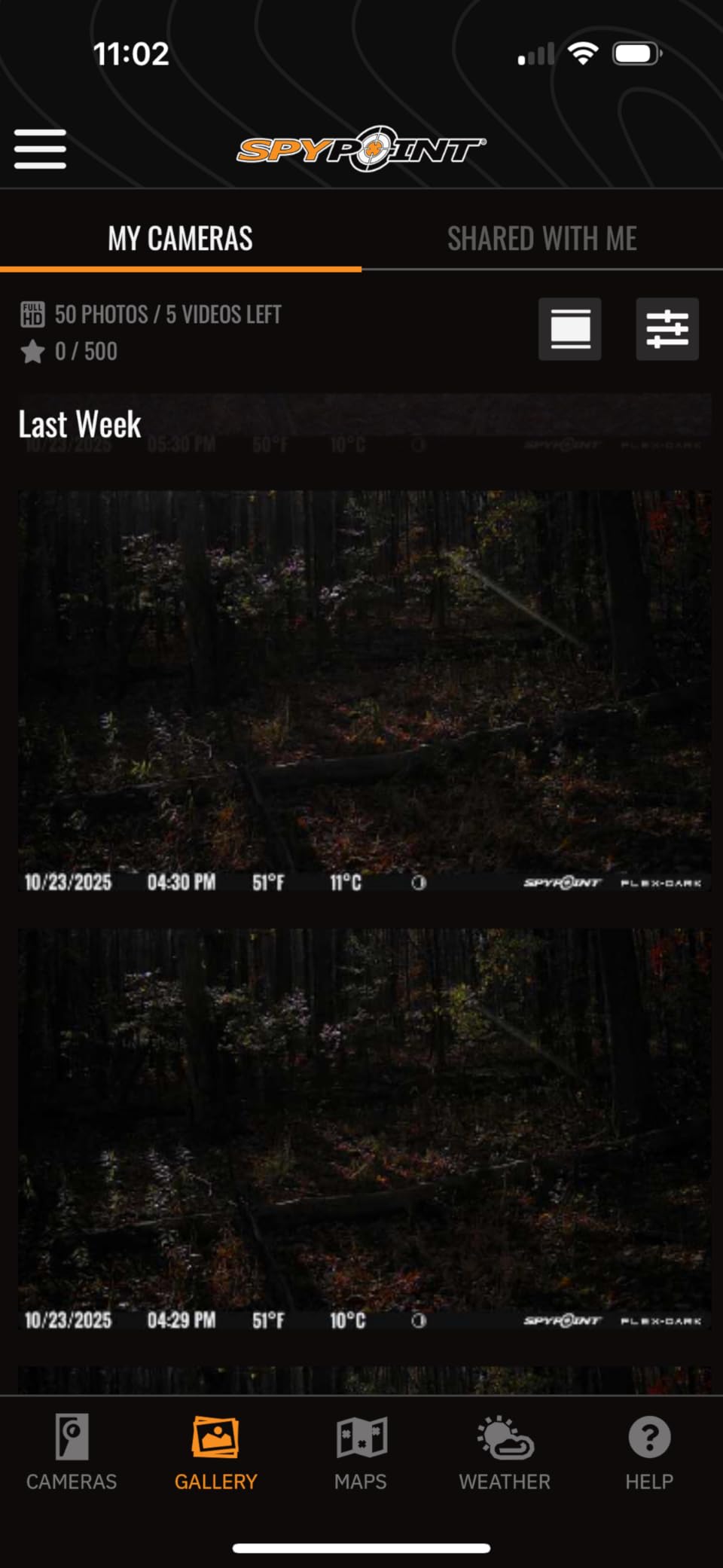 SPYPOINT Flex-Dark Cellular Trail Camera, 40MP Photos, 1080p Video + Sound, No-Glow Game Camera, Hunting Night Vision, Motion Activated, 100ft Detection, No WiFi Needed Trail Cam customer photo 1