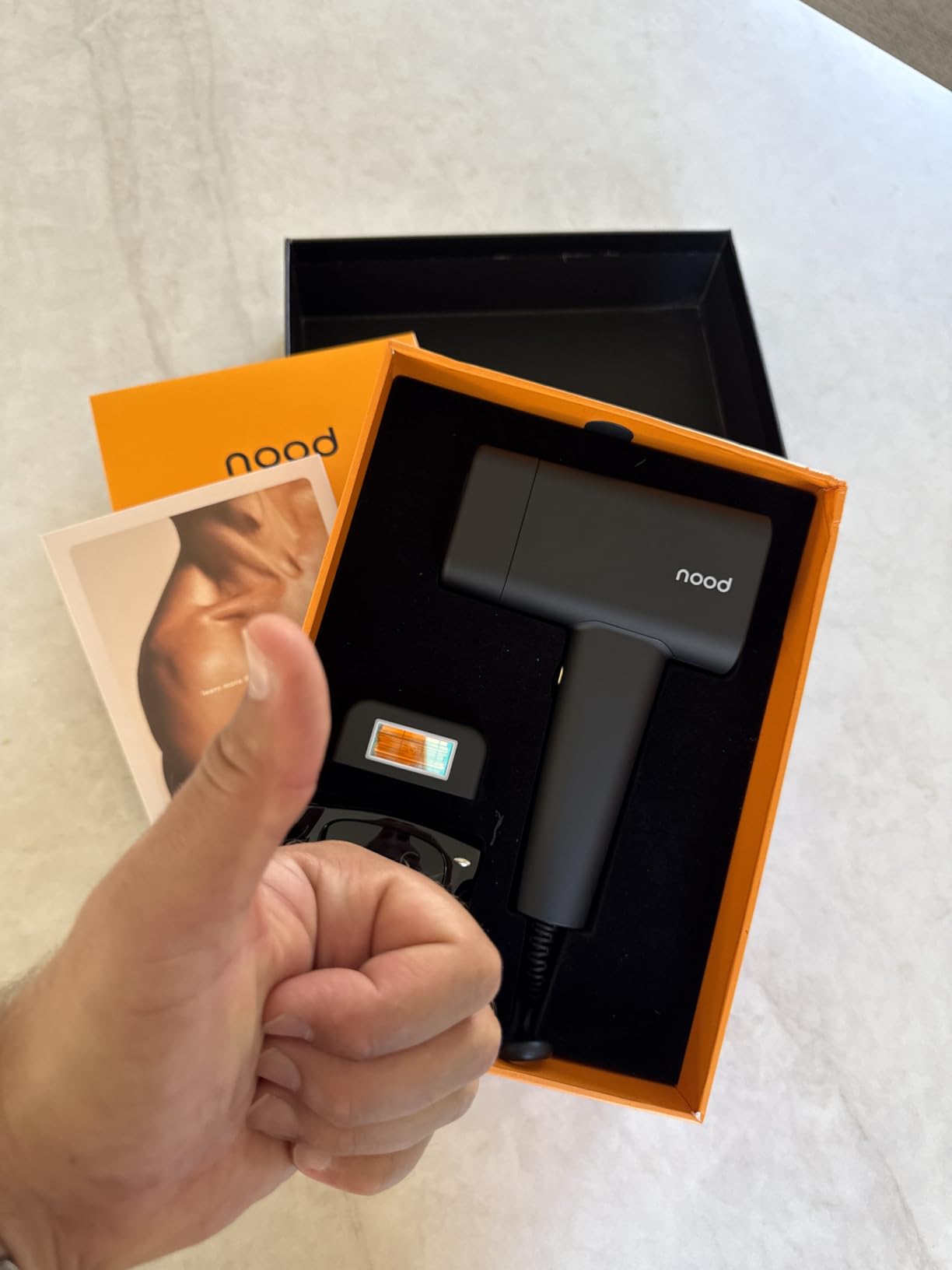 Nood™ Flasher Pro | IPL Laser Hair Removal Device, Forbes Best Product 2026 customer photo 2