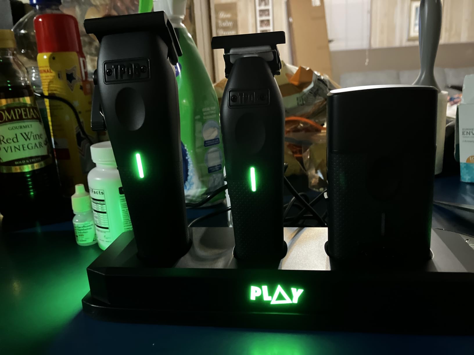 TPOB Play Barber Hair Clippers & Trimmer for Men 7500 RPM with Rubber Grips (White 2 Set) customer photo 1