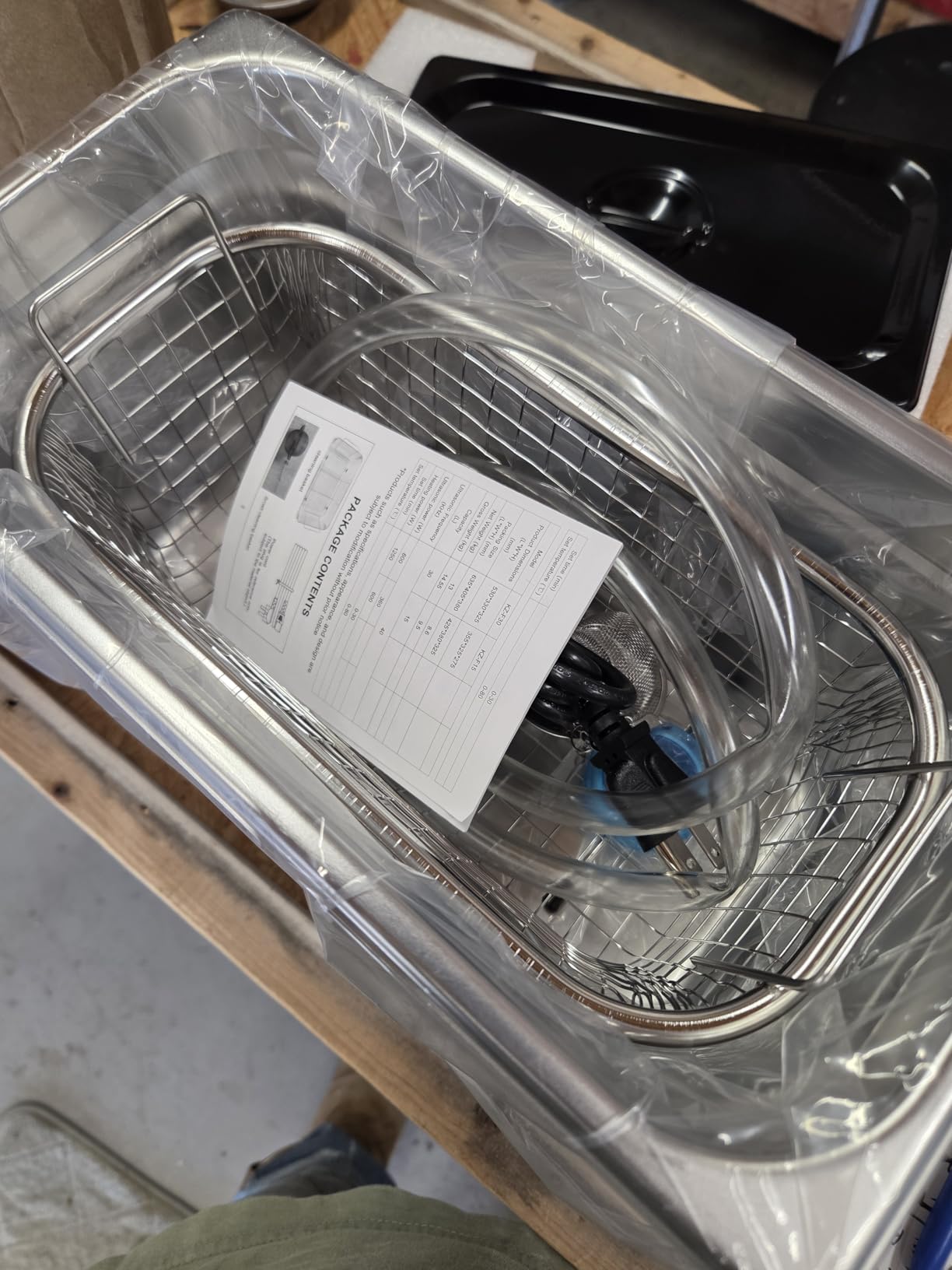 VEVOR 6L Ultra Sonic Cleaner, 180W Digital Ultrasonic Cleaning Machine with Gentle Mode & Upgraded Degassing, 40kHz Industrial Ultrasound Cleaner with Heater & Timer for Retainer, Jewelry, Tools customer photo 1