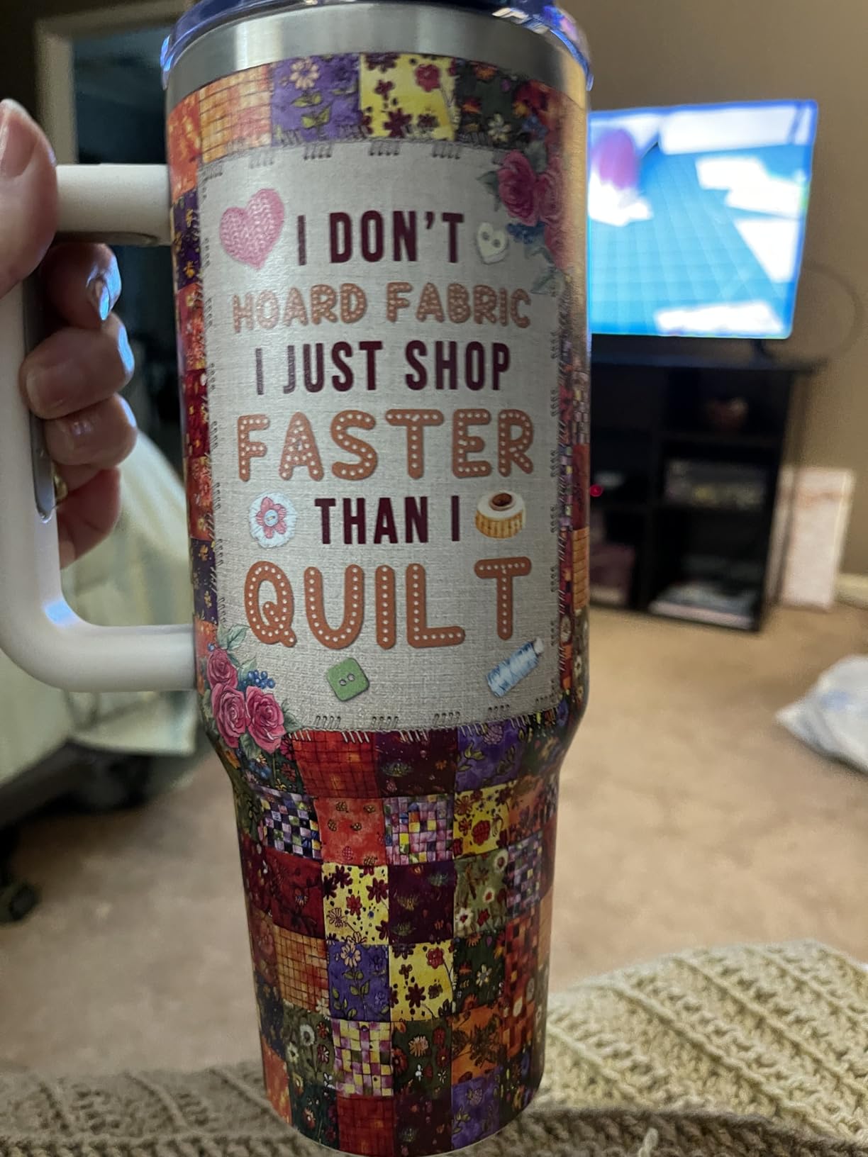 Photographer Gifts for Women Men Tumbler with Handle Straws 40oz Photography Lovers Camera Lens Coffee Cup Mugs, Cool Photographers Birthday Christmas Gift customer photo 1