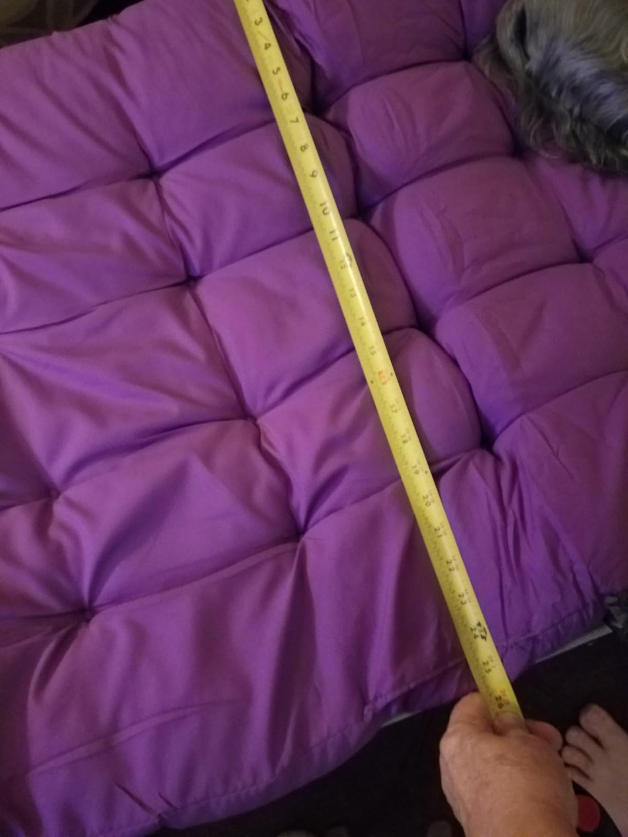 COLMERD 32In XXL Camping Cot, Cots for Sleeping with Comfortable Mattress customer photo 2