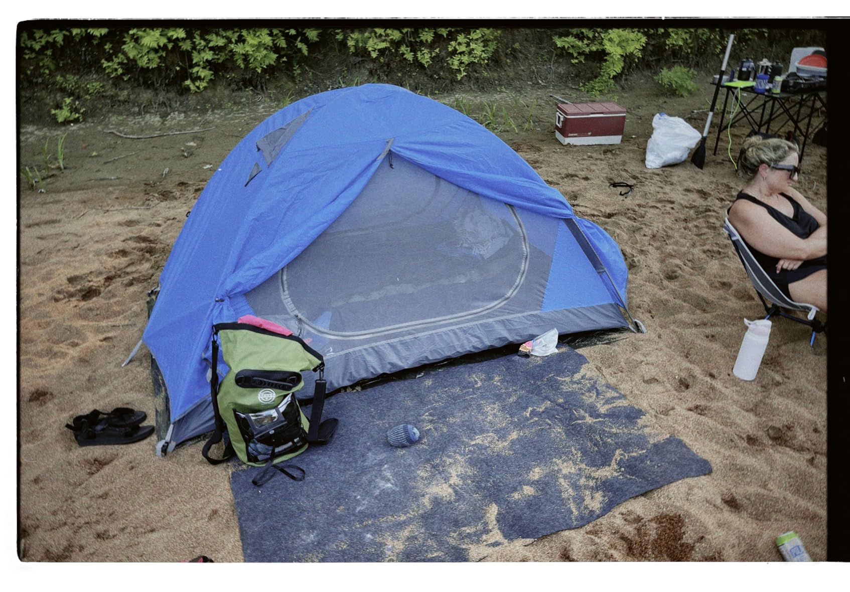 STOVER 5/10/25/30/40L Waterproof Dry Backpack & Phone Case- Large Floating Dry Bag for Kayaking, Travel, Hiking, Fishing, Camping, Motorcycles & Beach, Heavy-Duty Roll Top Men/Women (Teal) customer photo 1
