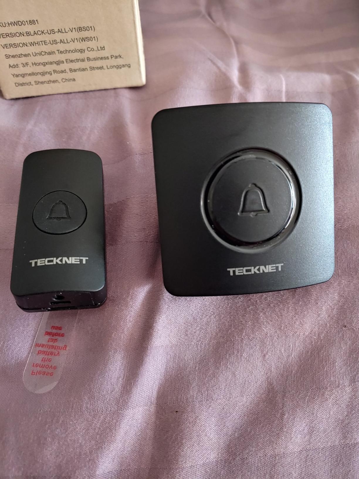 TECKNET Non-APP Solar RGB Wireless Driveway Alarm | 2600FT Range, 5 Adjustable Volumes Motion Sensor for Driveways, Homes, Large Properties, Outdoor Security System customer photo 1