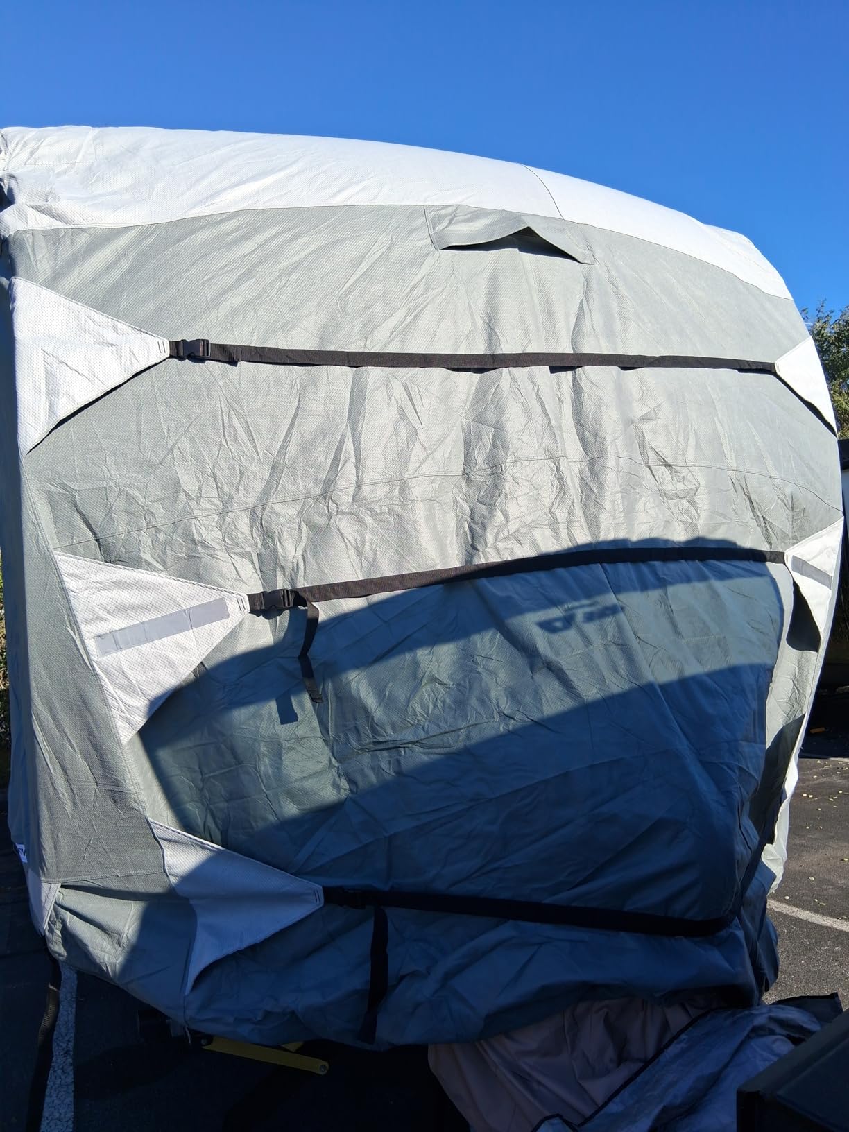 KING BIRD Enhanced RV Cover, Fits 27-30ft Travel Trailers Camper customer photo 2