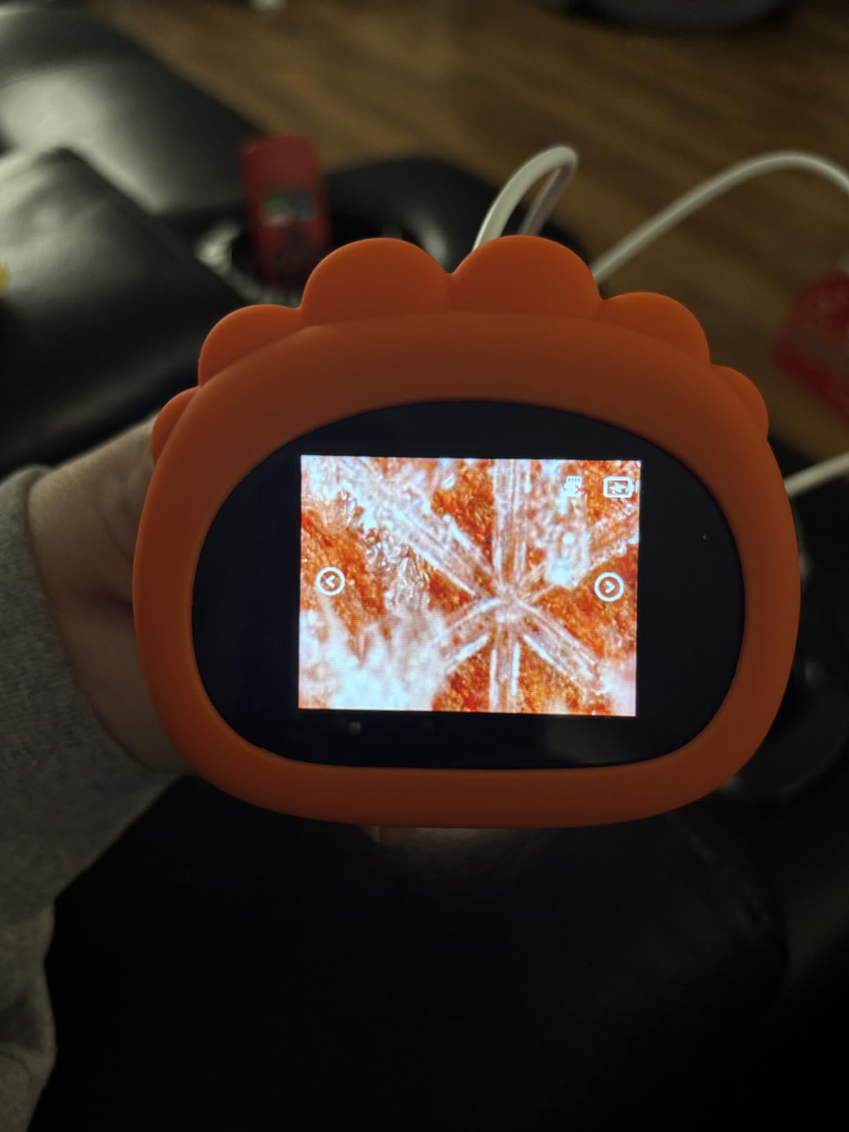 Acoath Microscope for Kids, 1000X Handheld Digital Miniscope with 2.0