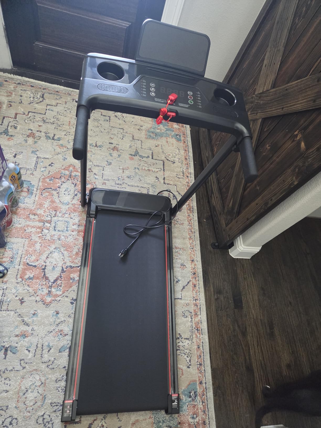 Treadmills for Home 3.0HP Foldable Treadmill with 12% Incline Small customer photo 1