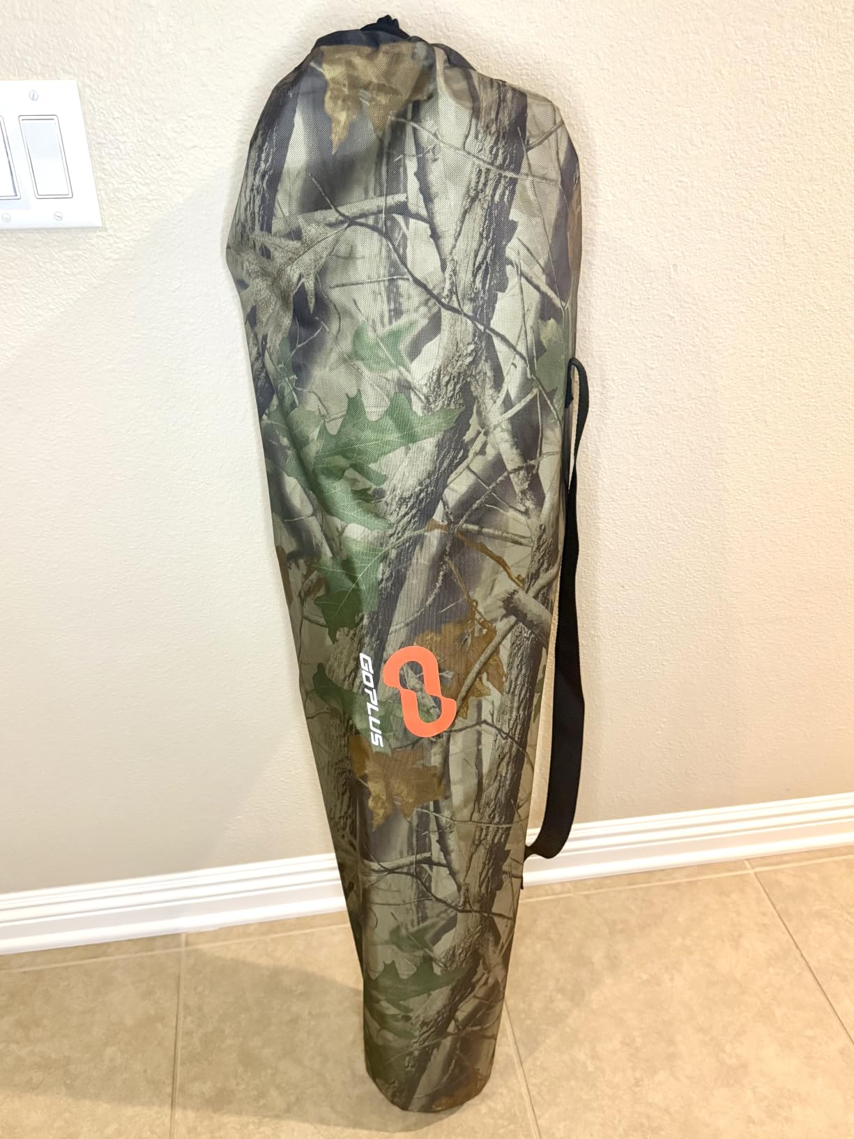 Tangkula 360 Degree Silent Folding Swivel Hunting Chair, Camouflage customer photo 1