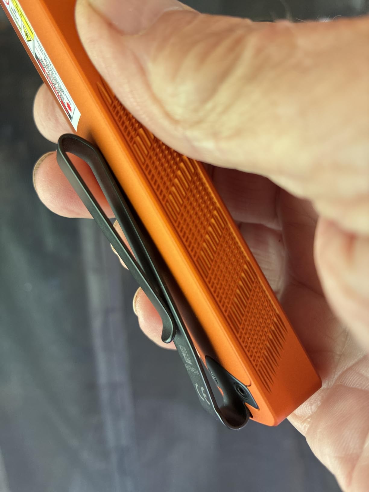 OLIGHT ArkPro EDC Flat Flashlight Rechargeable, Pocket Light, Black CW | Green Beam, White LED, UV Flashlight, 1500 Lumens Flash Light, USB-C Magnetic, Camping Lights, Emergency Work Outdoor Home customer photo 2