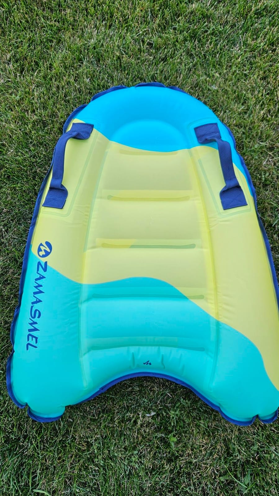 Premium Kids Inflatable Boogie Board Lightweight Swimming Floating Surfboard for Beach & Pool Fun Durable Inflatable Surf Body Board for Wave Riding Summer Pool Floats & Beach Toys customer photo 2