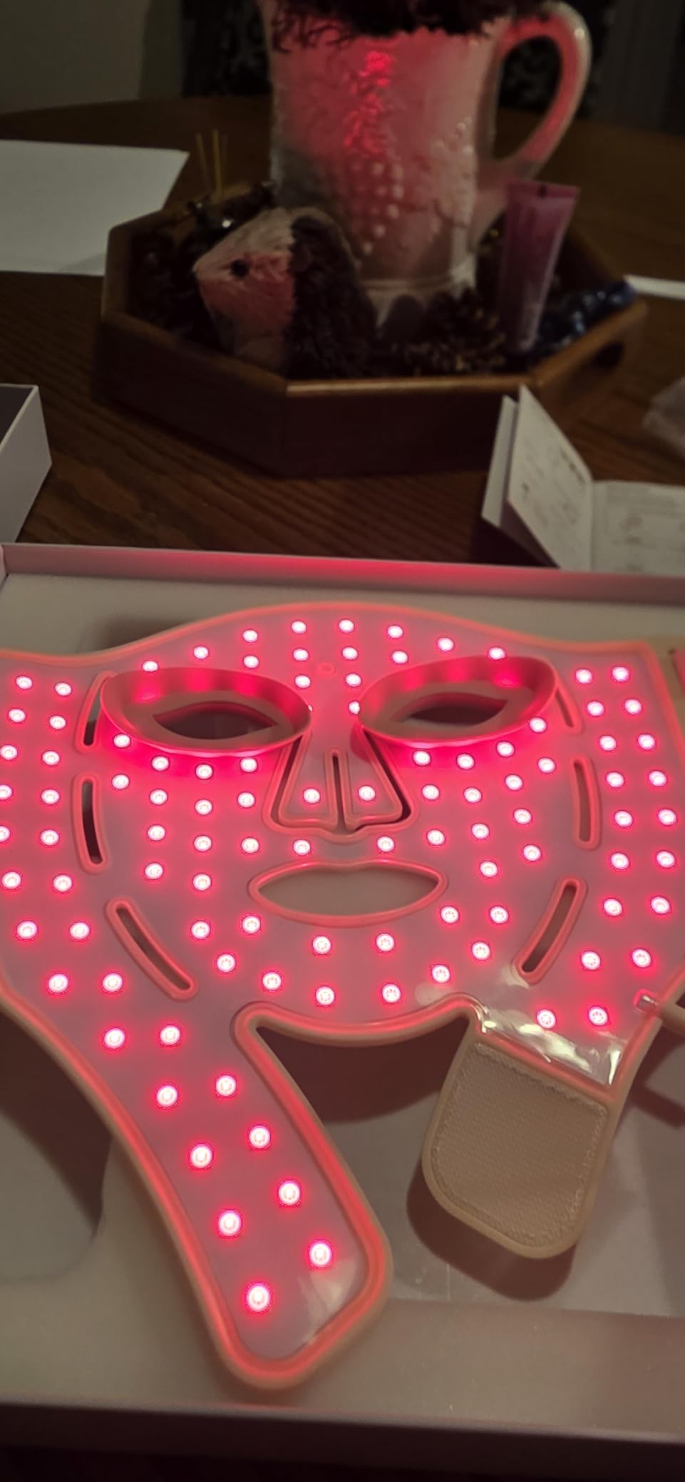 RENPHO Red Light Therapy Mask for Face, FDA-Cleared,Birthday Gifts for Wife customer photo 1