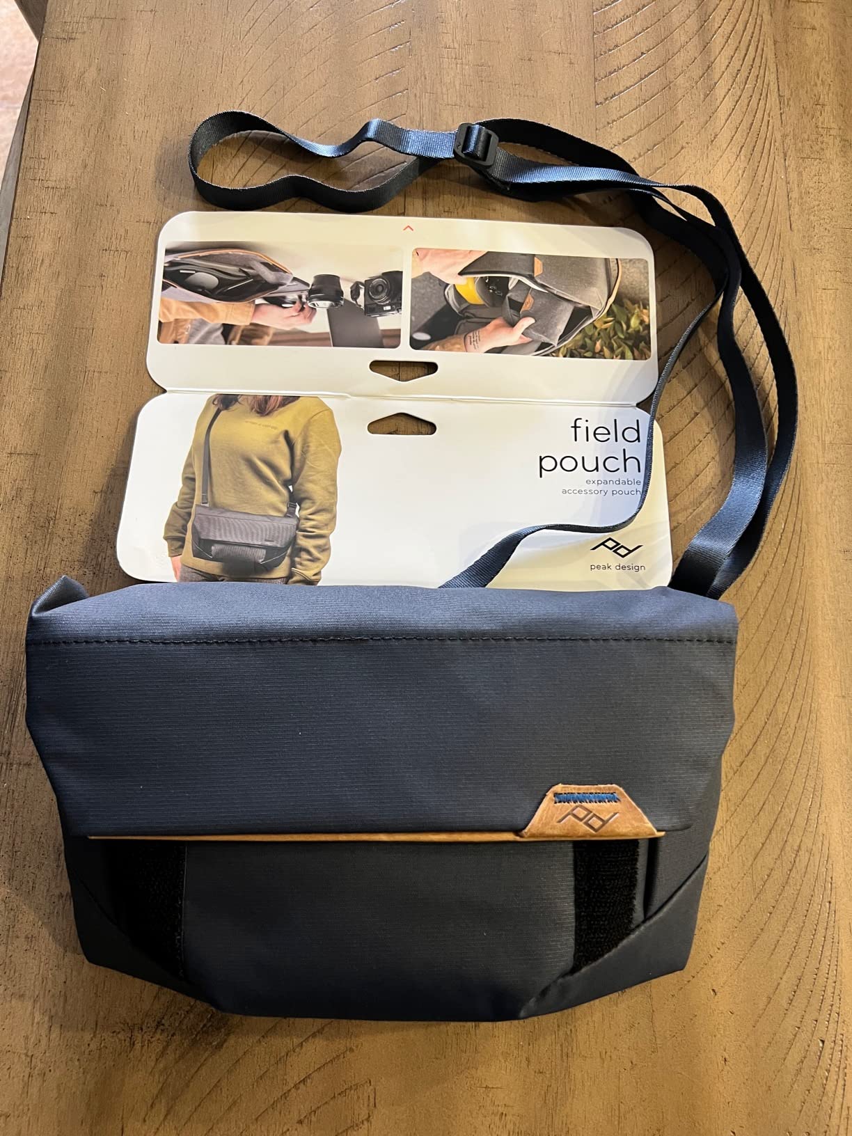 Peak Design Field Pouch V2, Coyote, 2-in-1 Organizer and Sling Bag, Adjustable Shoulder Strap and Integrated Belt Loops, Weatherproof Nylon Canvas, Organizer Pouch or Carry Bag for Men and Women customer photo 2