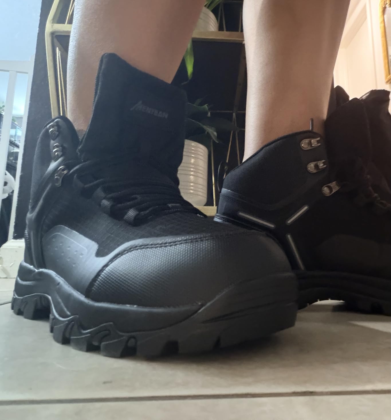 Women's Waterproof Wide Toe Box Hiking Boots customer photo 1