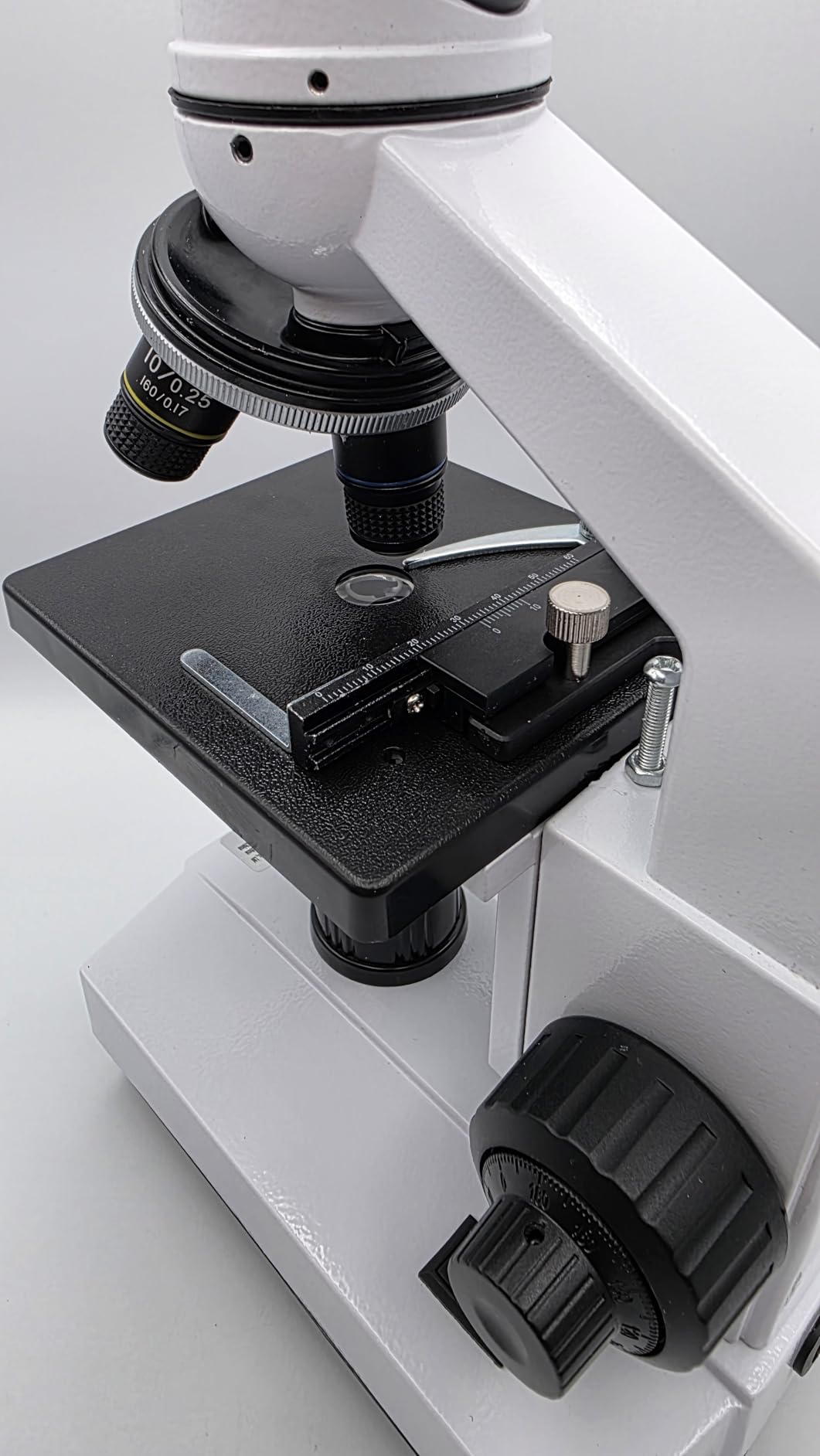 Microscope for Adults Kids Students, High-Power Biological Compound Microscope Kit with Slides Set & Phone Adapter customer photo 1