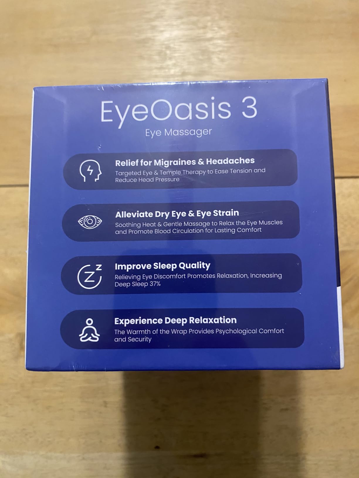 BOB AND BRAD Eye Massager with Heat and Cooling Voice Control, Birthday Gift for Women Men Mom, FSA Eligible HSA, Temple Massage, Heated Eye Mask for Migraines & Dry Eyes Relief customer photo 1
