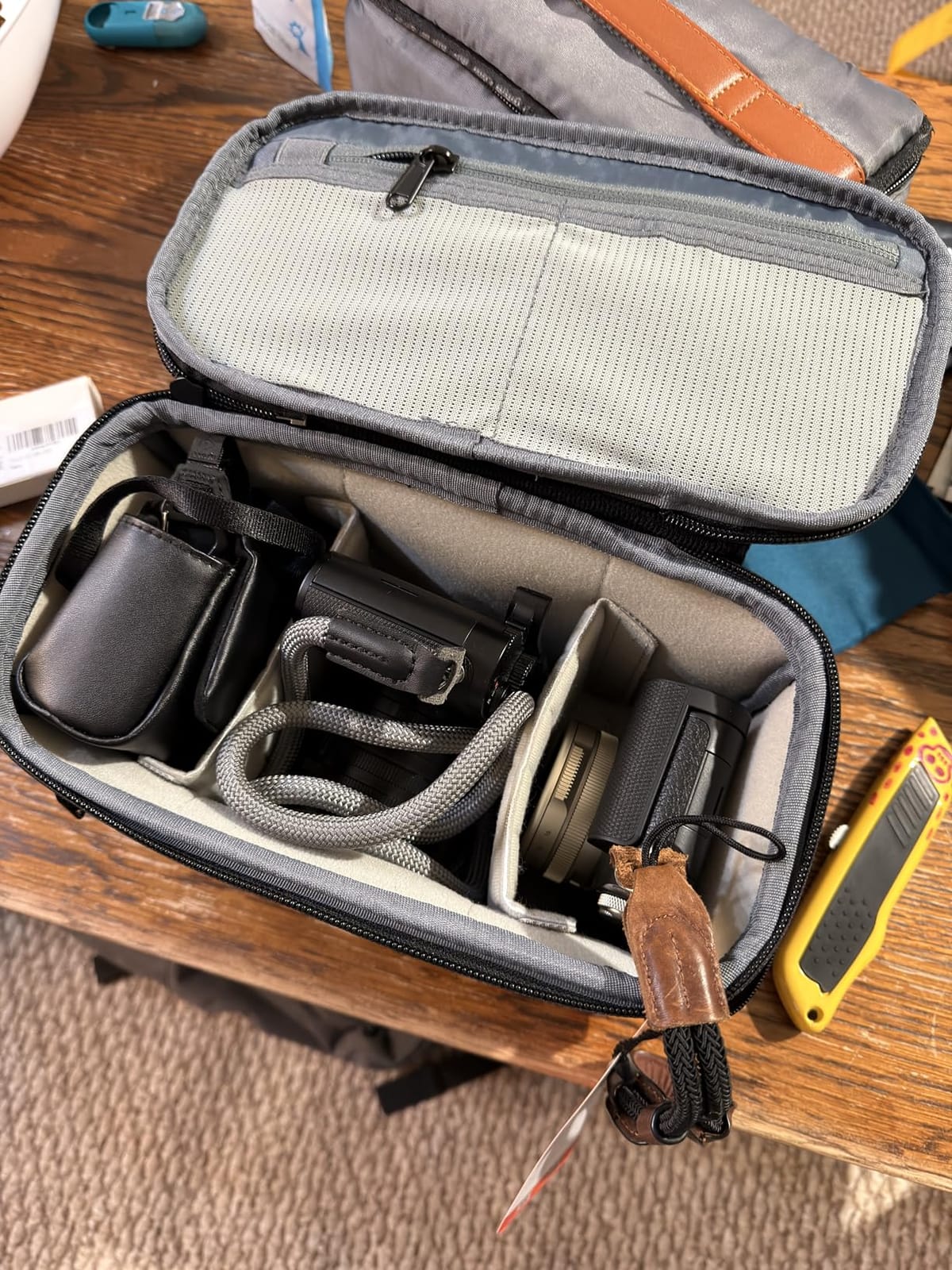 TARION Padded Camera Insert Bag Protective Framed DSLR Inner Case Organizer customer photo 1