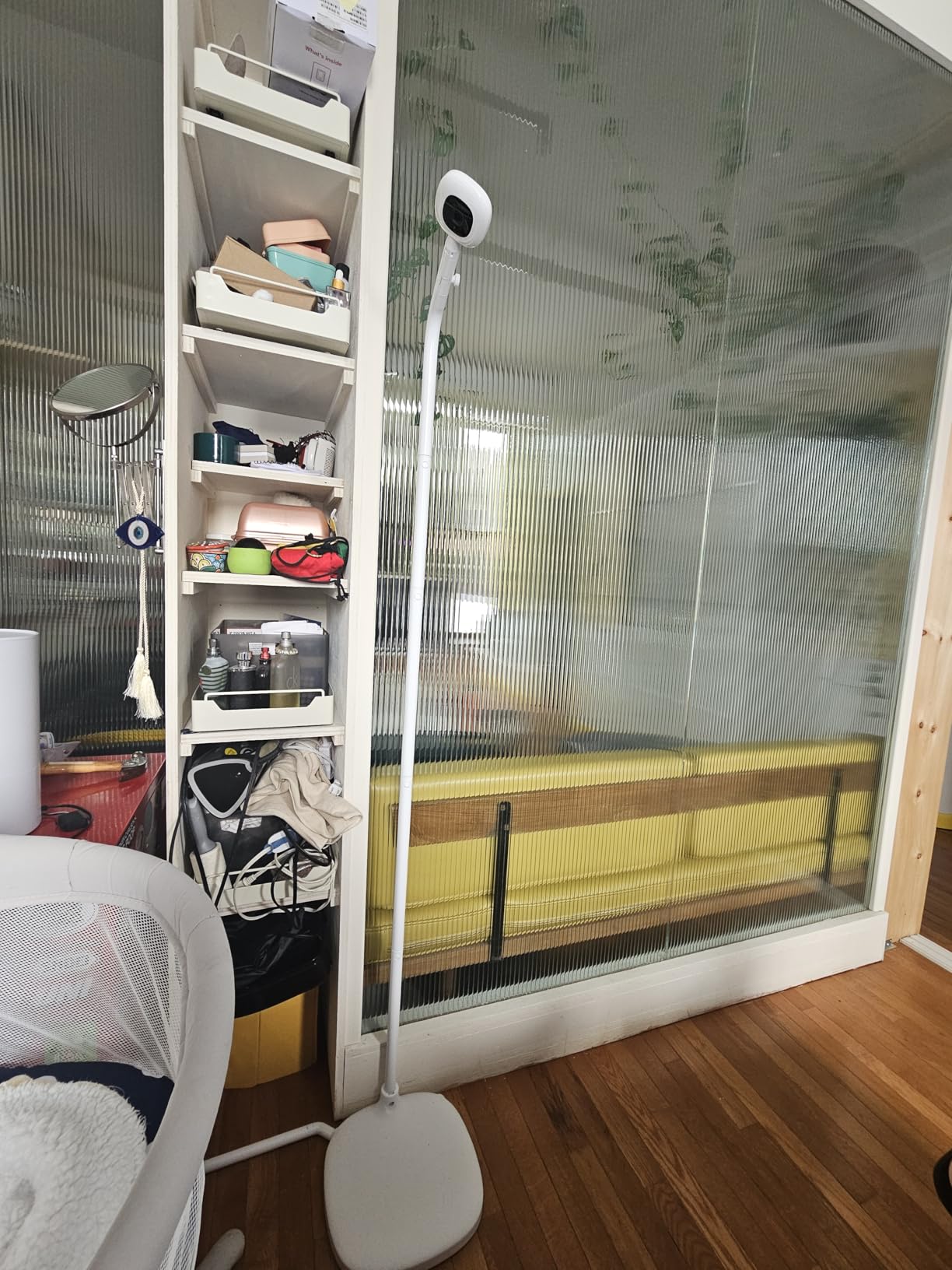 Nanit Smart Baby Video Monitor - Camera & Floor Stand - 1080p Wi-Fi Camera customer photo 2