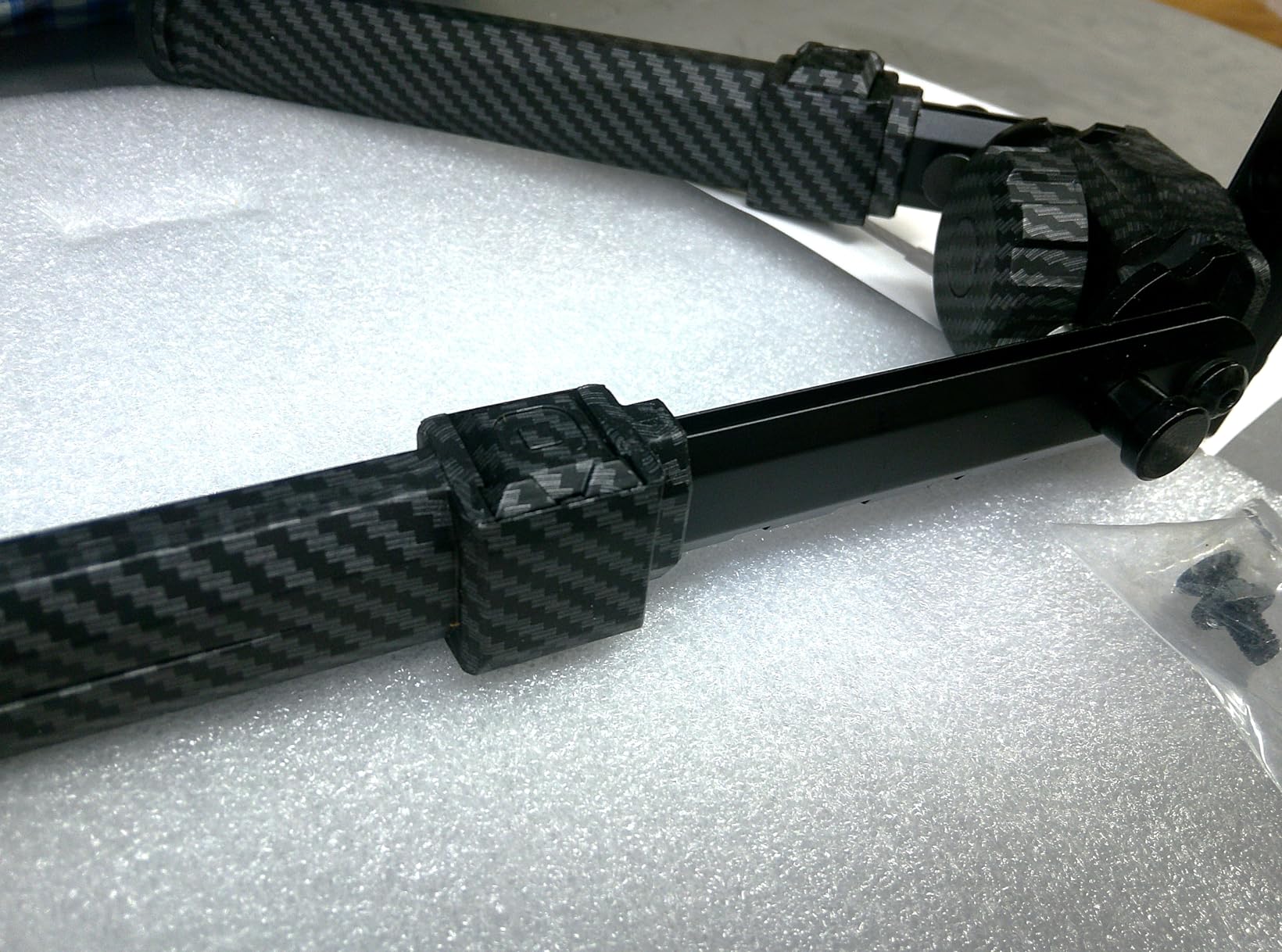 CVLIFE 30% Carbon Fiber Bipod for M-Rail Bipod Stable for Outdoor | with 360 Degrees Swivel and Tiltable Head Bipods Height Adjustable 7.8-10.6 Inches Sturdy Bipod customer photo 2