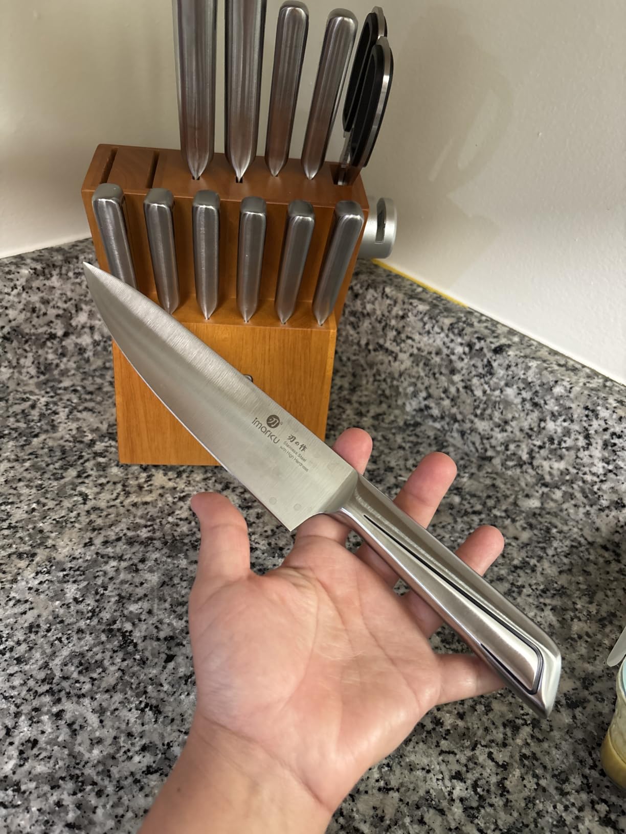 imarku Japanese Gyutou Set customer photo 2