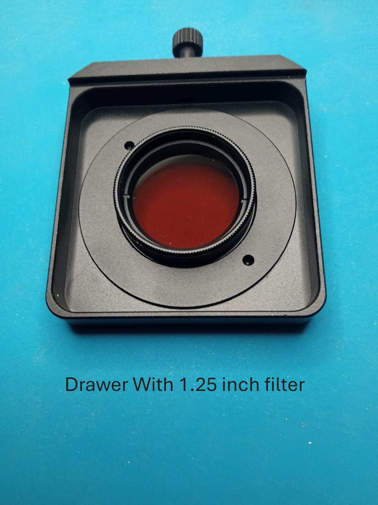 Astromania Telescope Filter Drawer, Filter Wheel Telescope Adapter M48-M48 customer photo 2